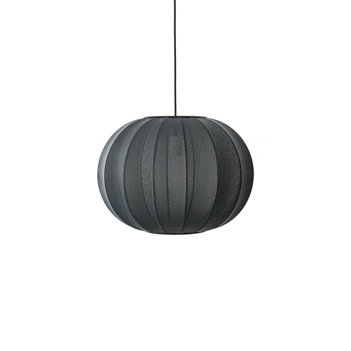 Lampa wisząca KNIT-WIT ROUND czarny – Made by Hand
