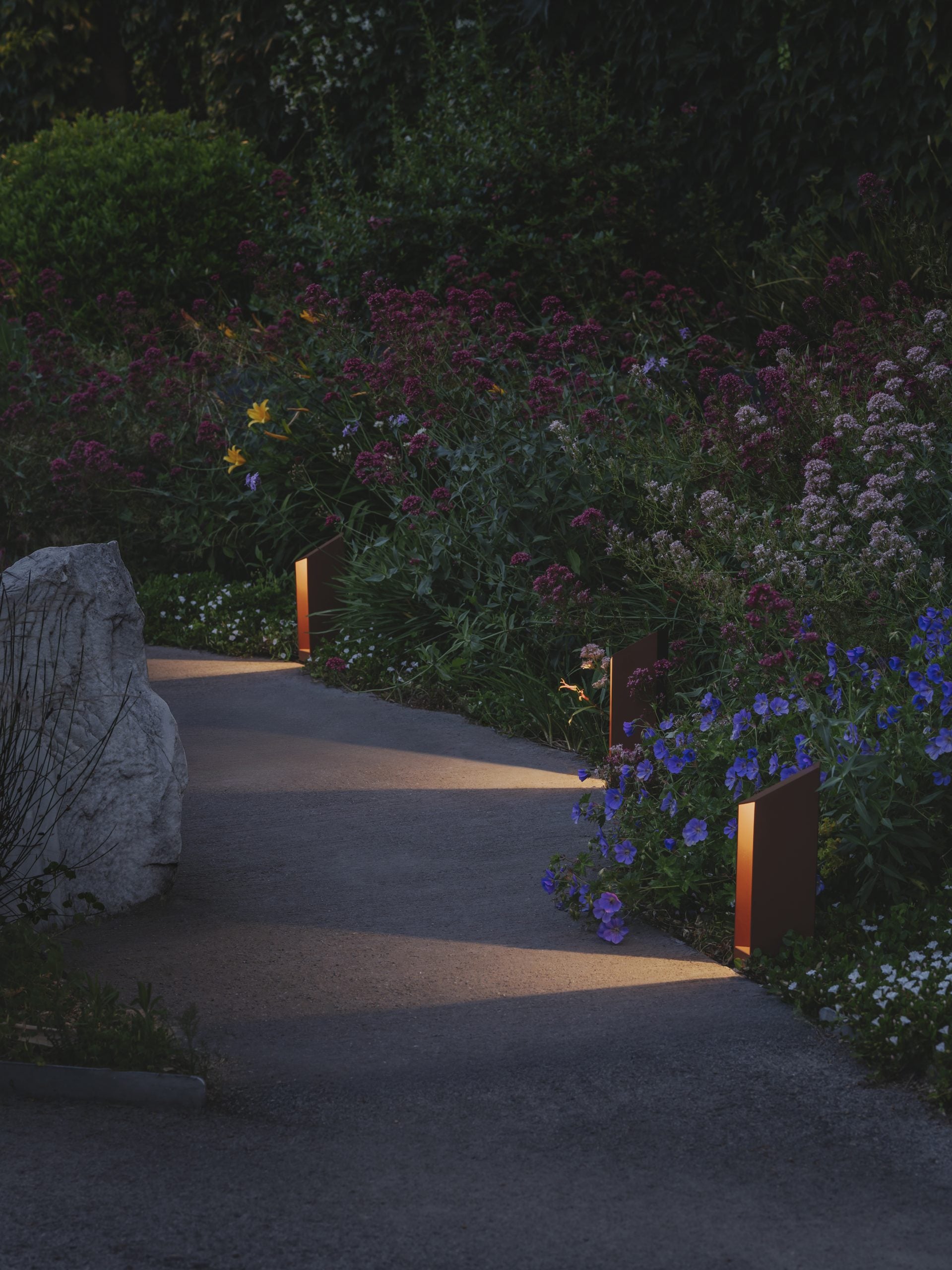 Außenlampe DOMUS braun