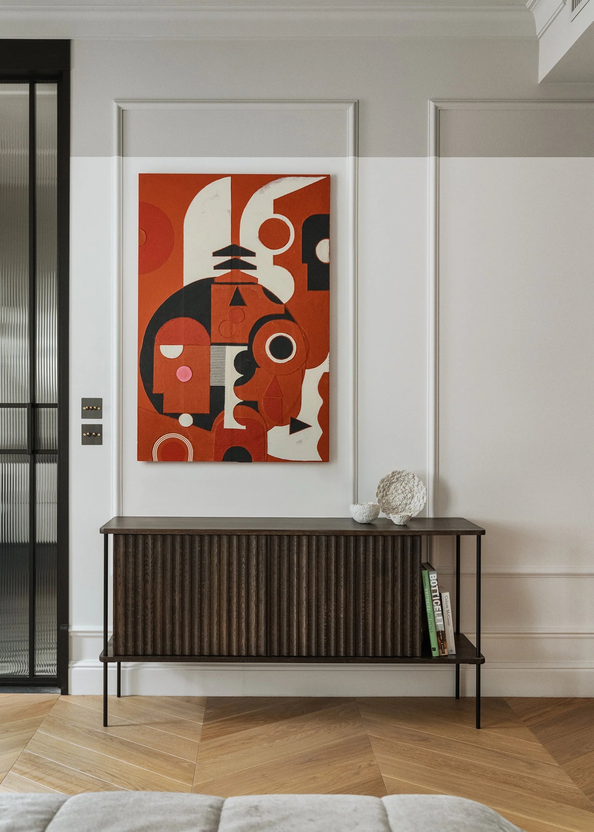 Kommode MAYA dunkles Eichenholz