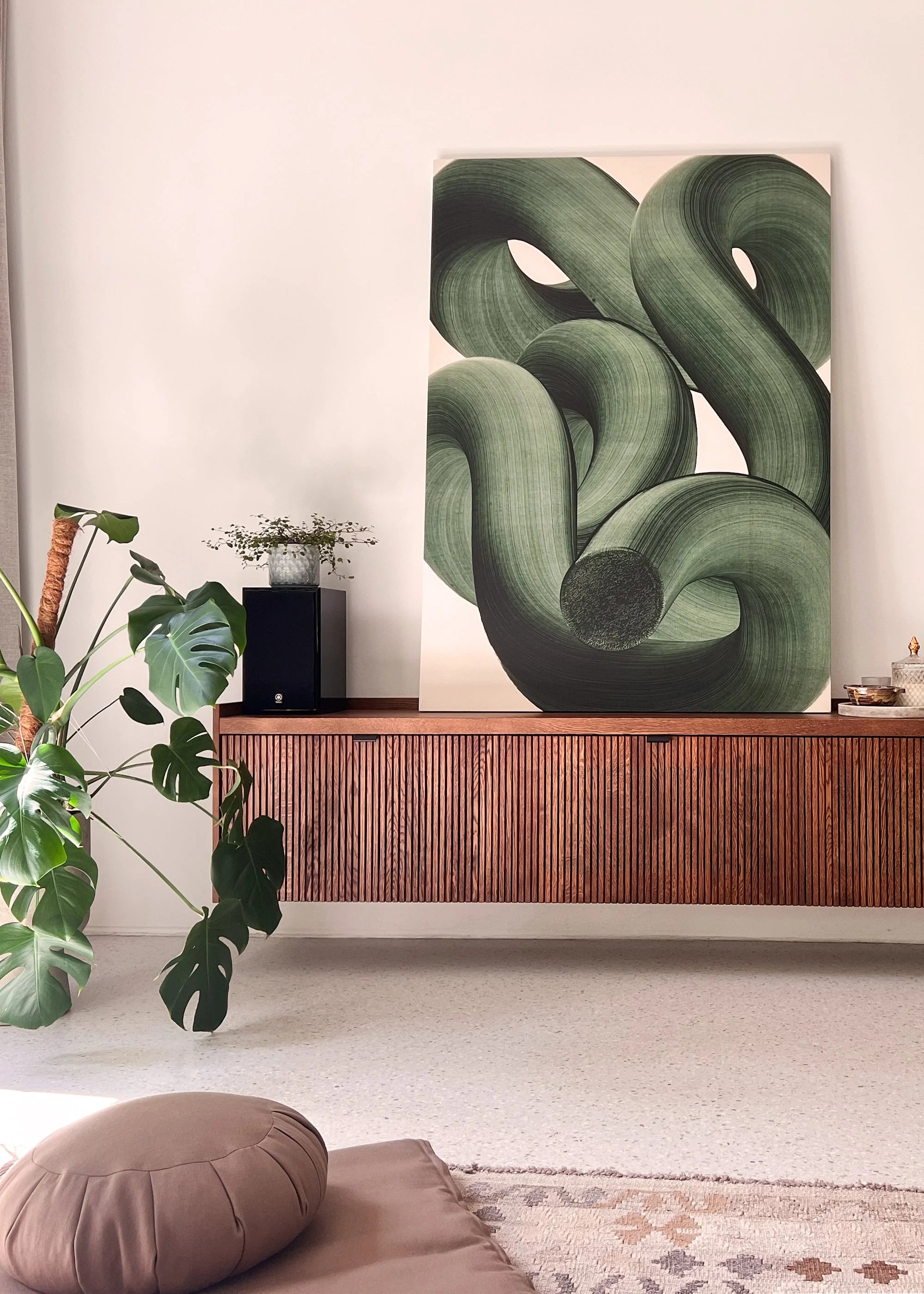 Wandregal RTV MEDA dunkles Eichenholz