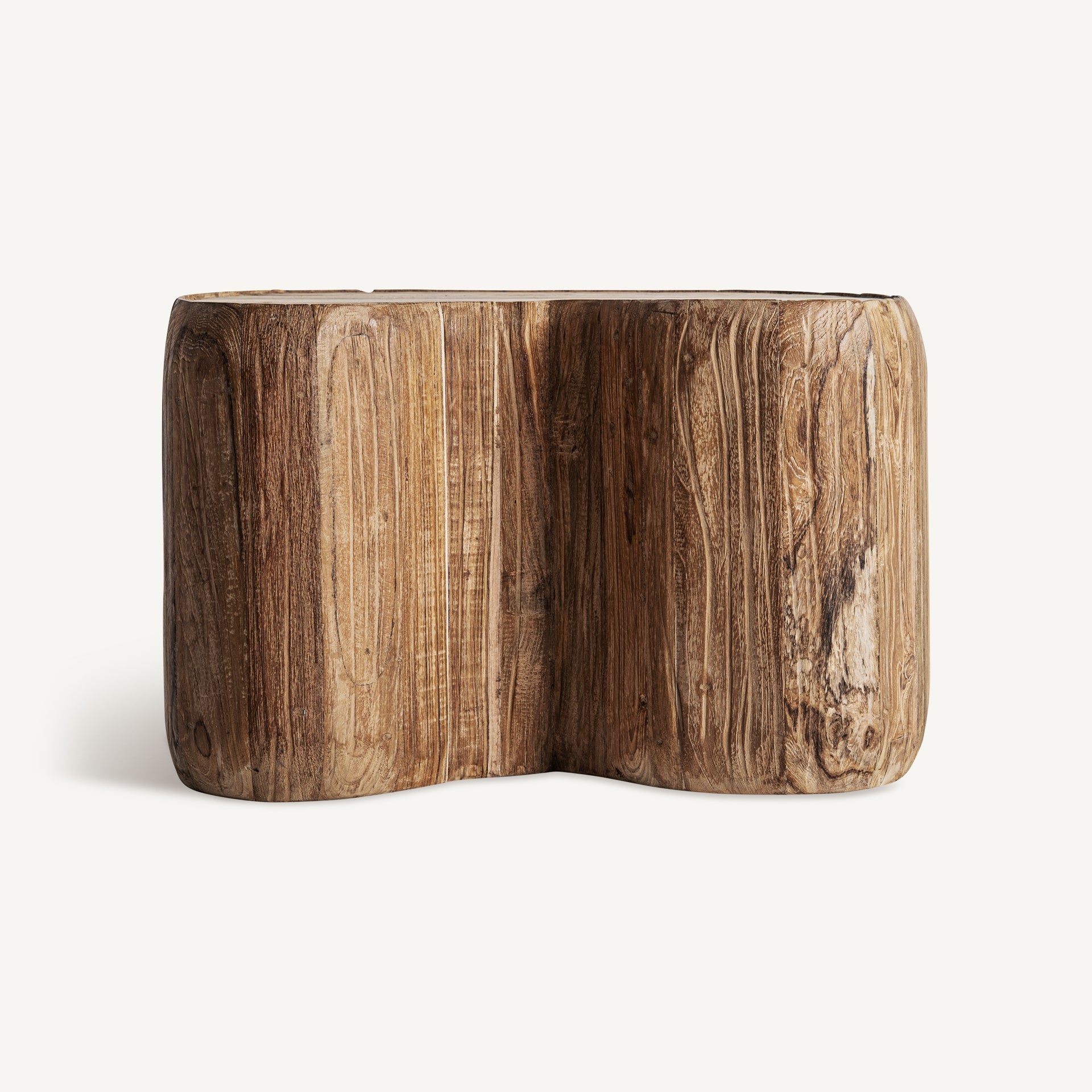 Kaffeetisch ERLOY aus recyceltem Teakholz