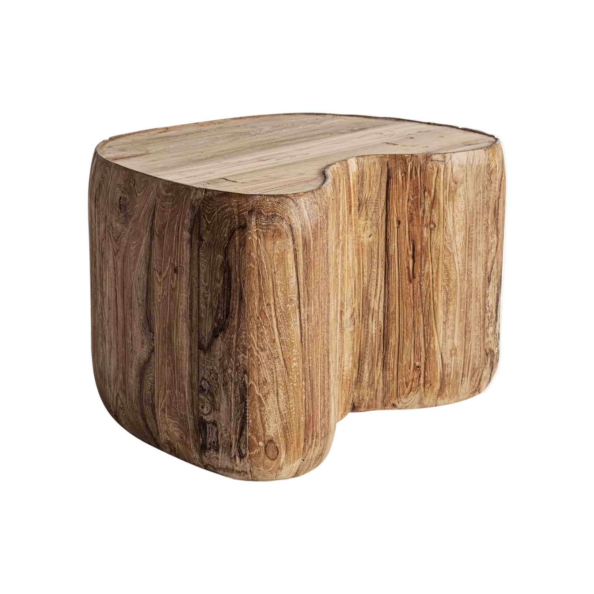 Kaffeetisch ERLOY aus recyceltem Teakholz