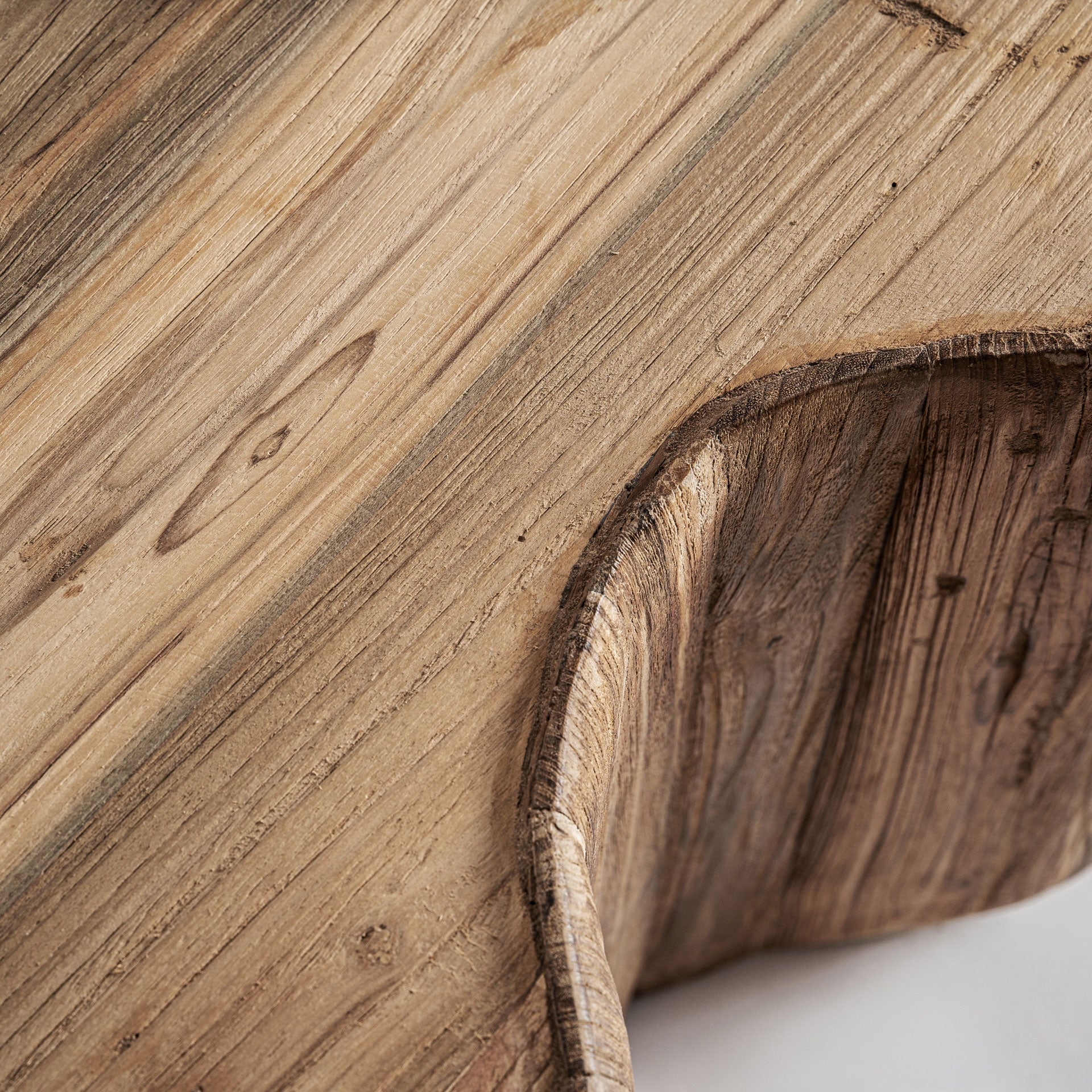 Kaffeetisch ERLOY aus recyceltem Teakholz