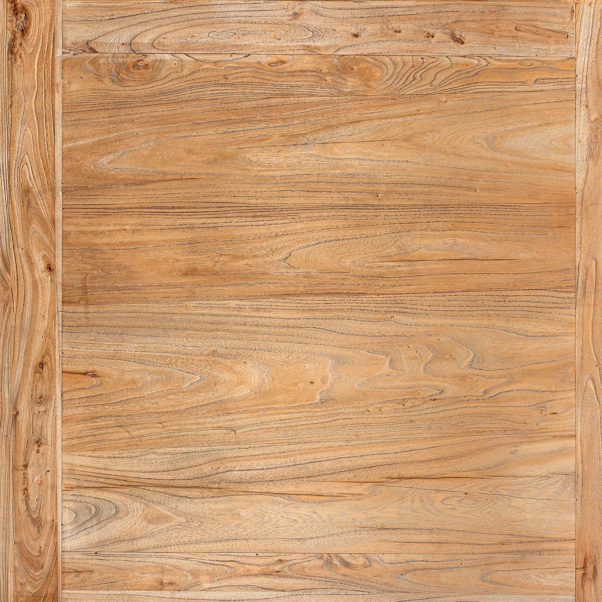 Ausziehbarer Tisch BERCA aus recyceltem Weidenholz