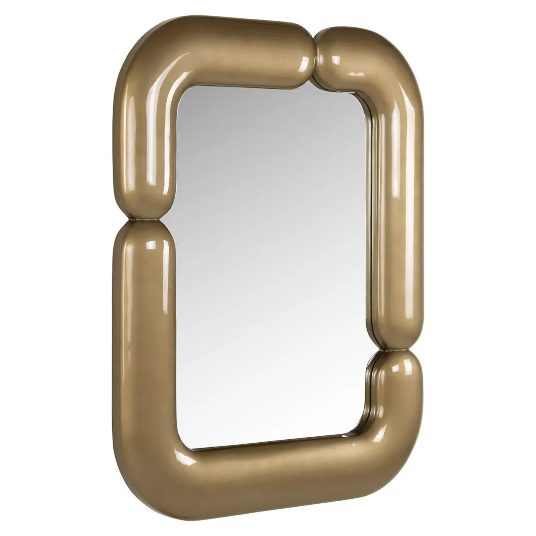 AUBRY gold wall mirror