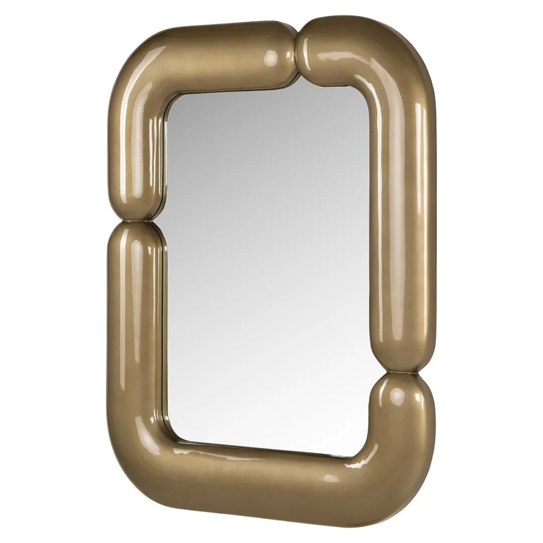 AUBRY gold wall mirror
