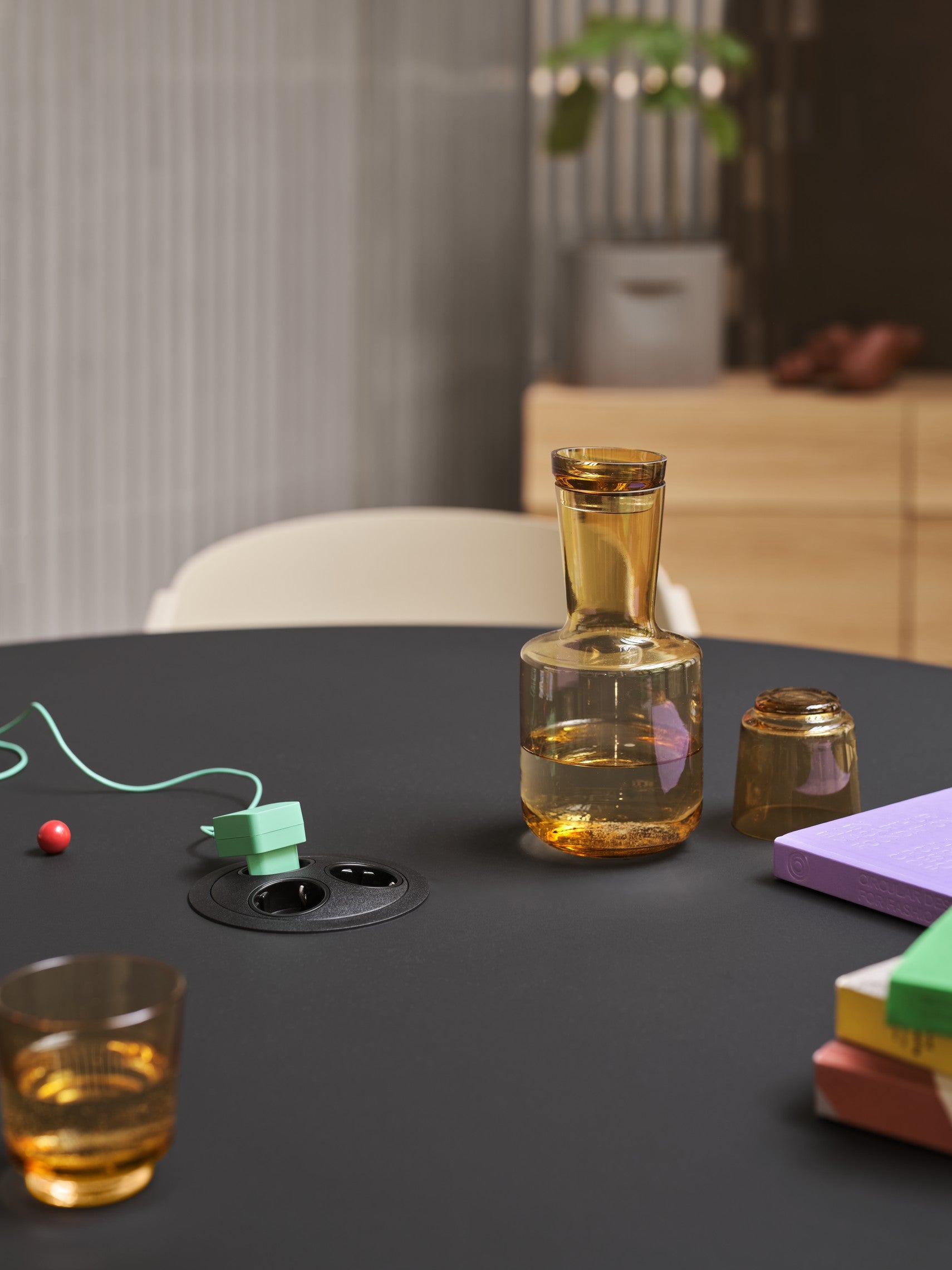 RAISE Amber Glasses Set