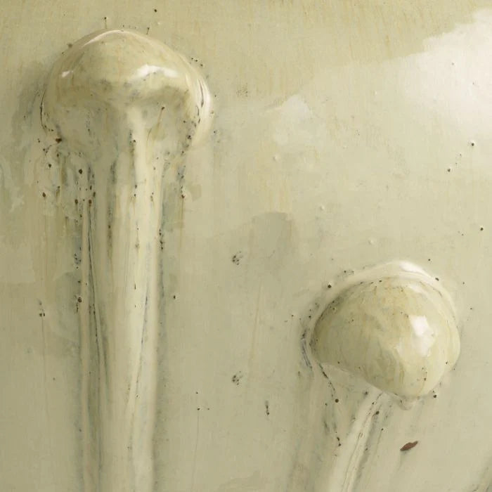 Außenblumentopf MISTRAL cremefarbene Keramik