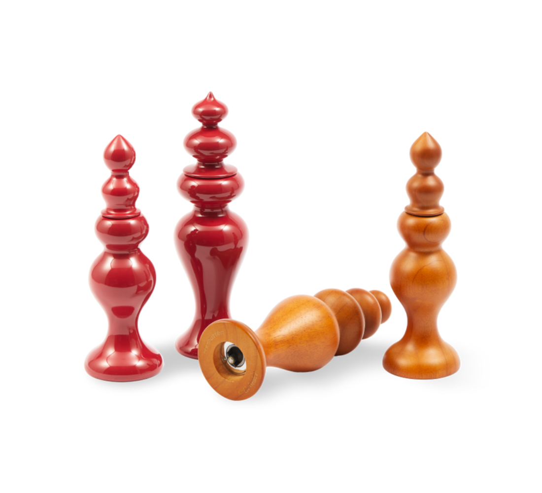 Salz- und Pfeffermühle GRINDER SALT/PEPPER braun