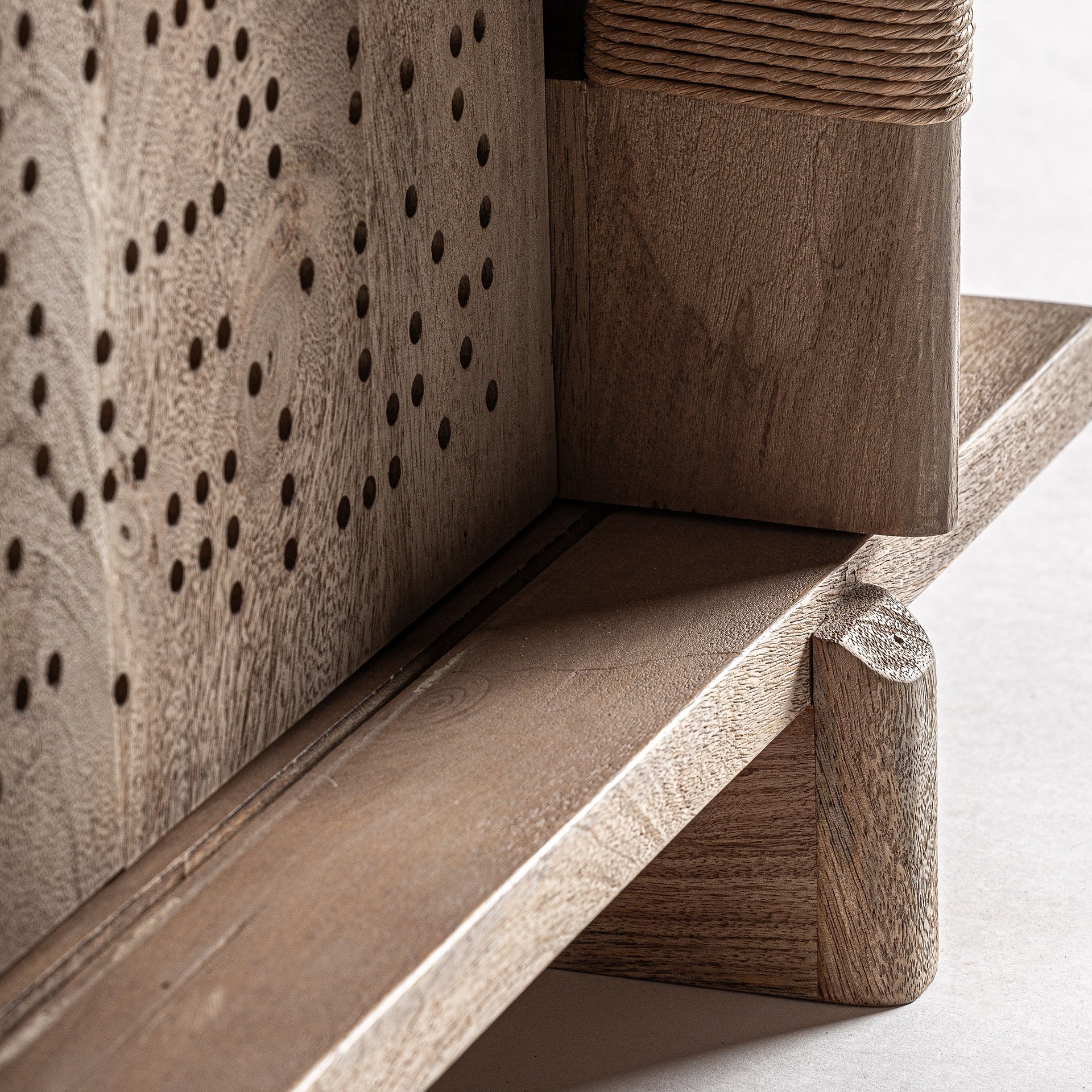 RTV-Sideboard JACQUARD Mango-Holz