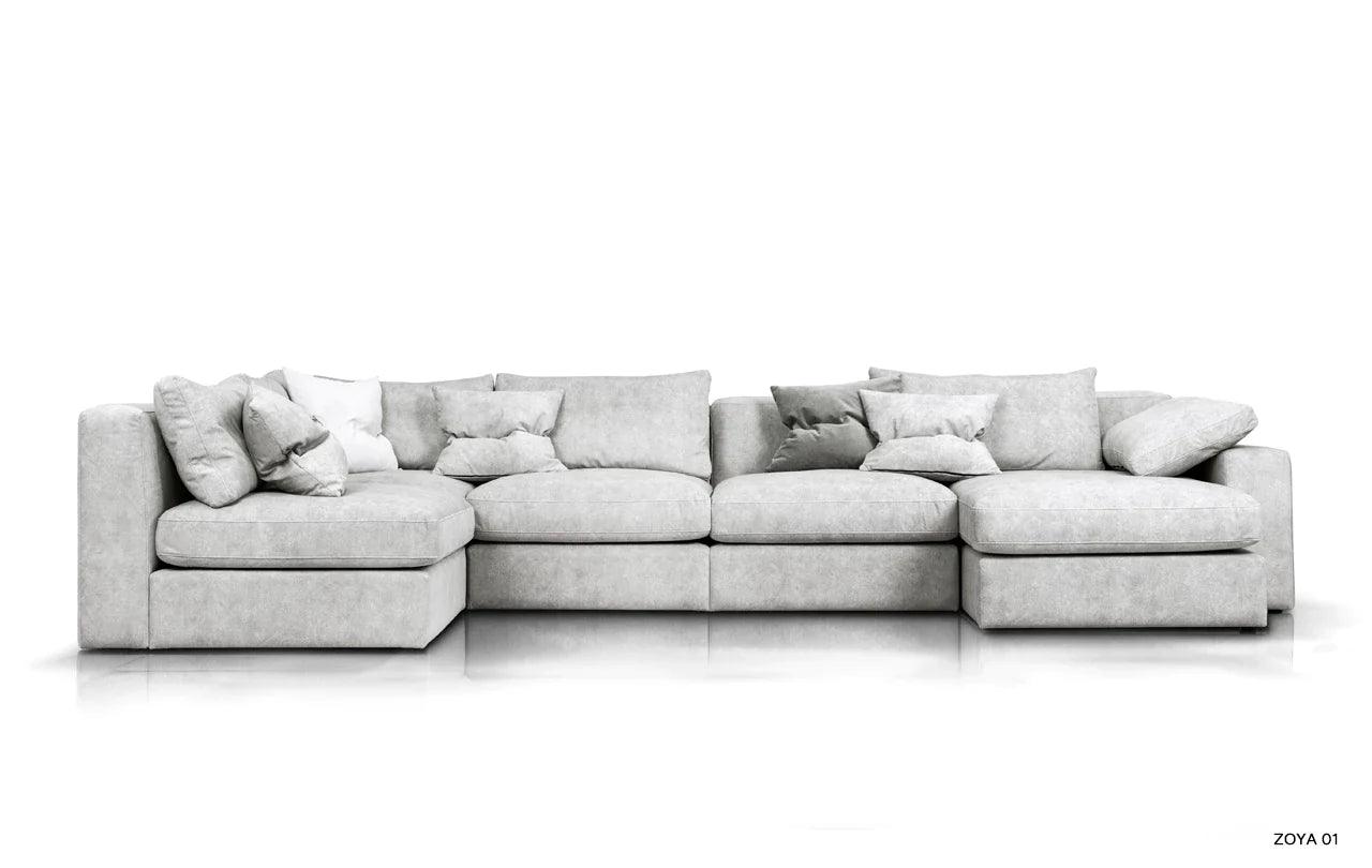 Narożnik prawostronny LENA Rosanero    Eye on Design