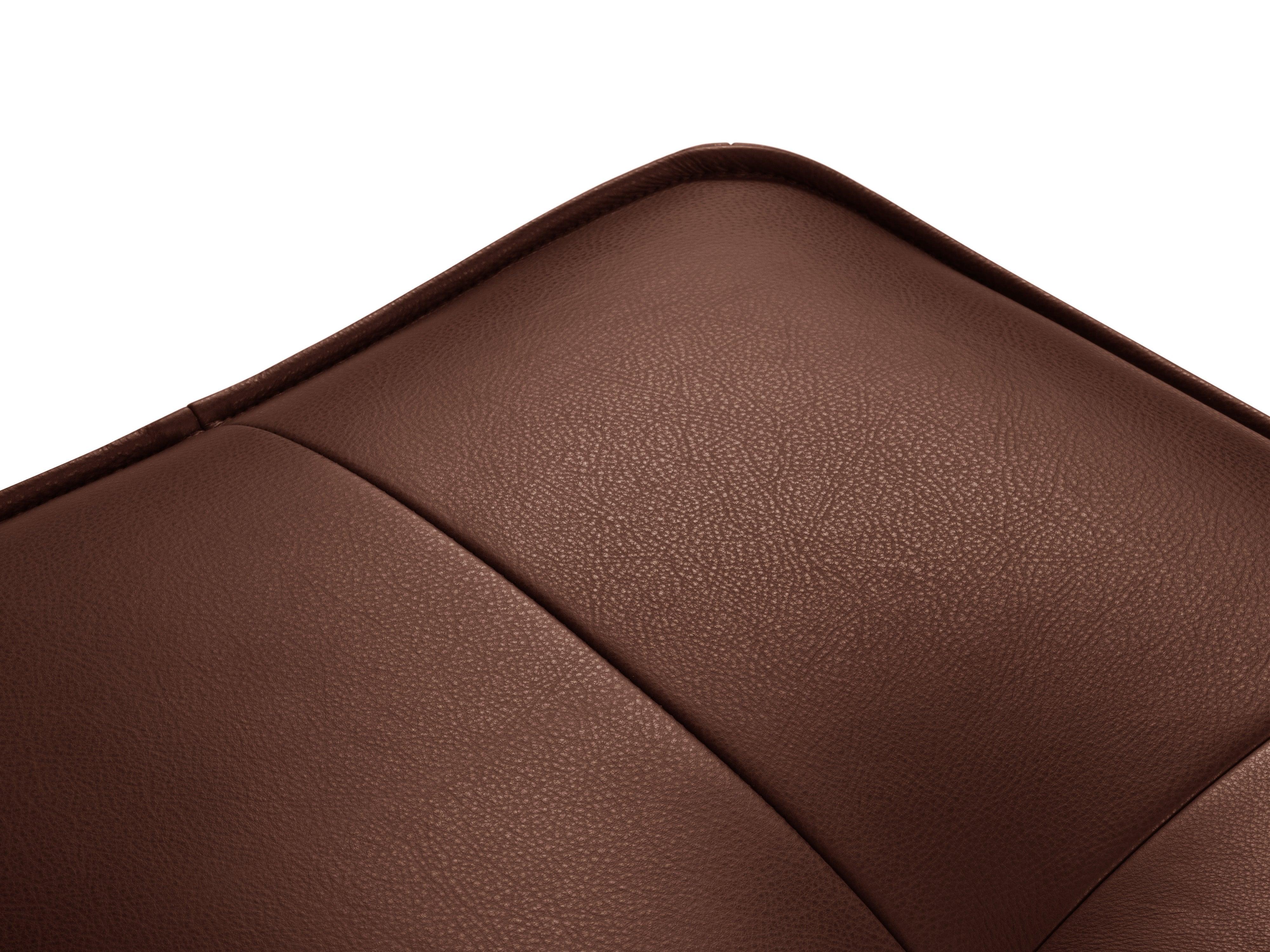 Narożnik skórzany prawostronny LILY brązowy Maison Heritage    Eye on Design