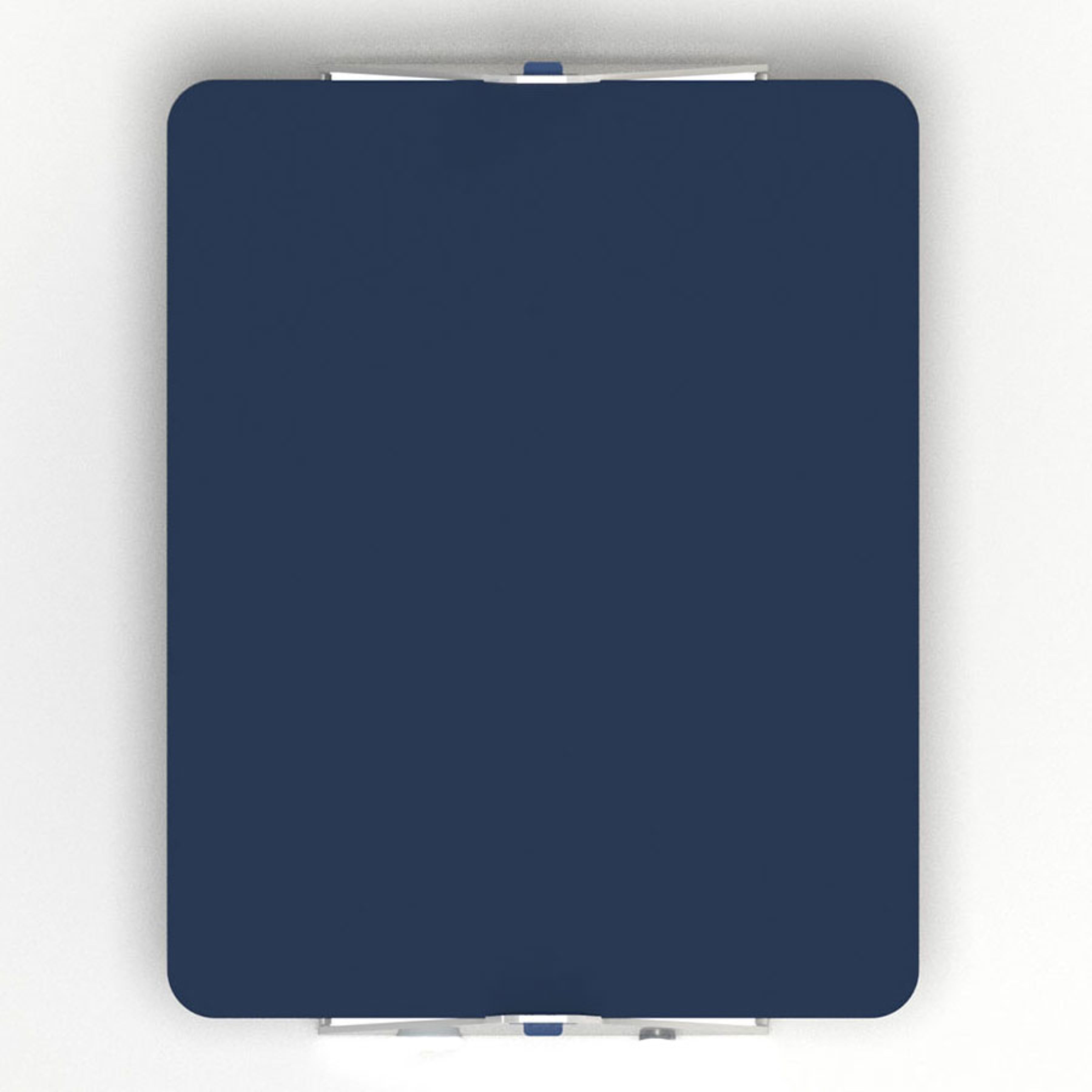 Blue Swiveling Shutter Wall Lamp