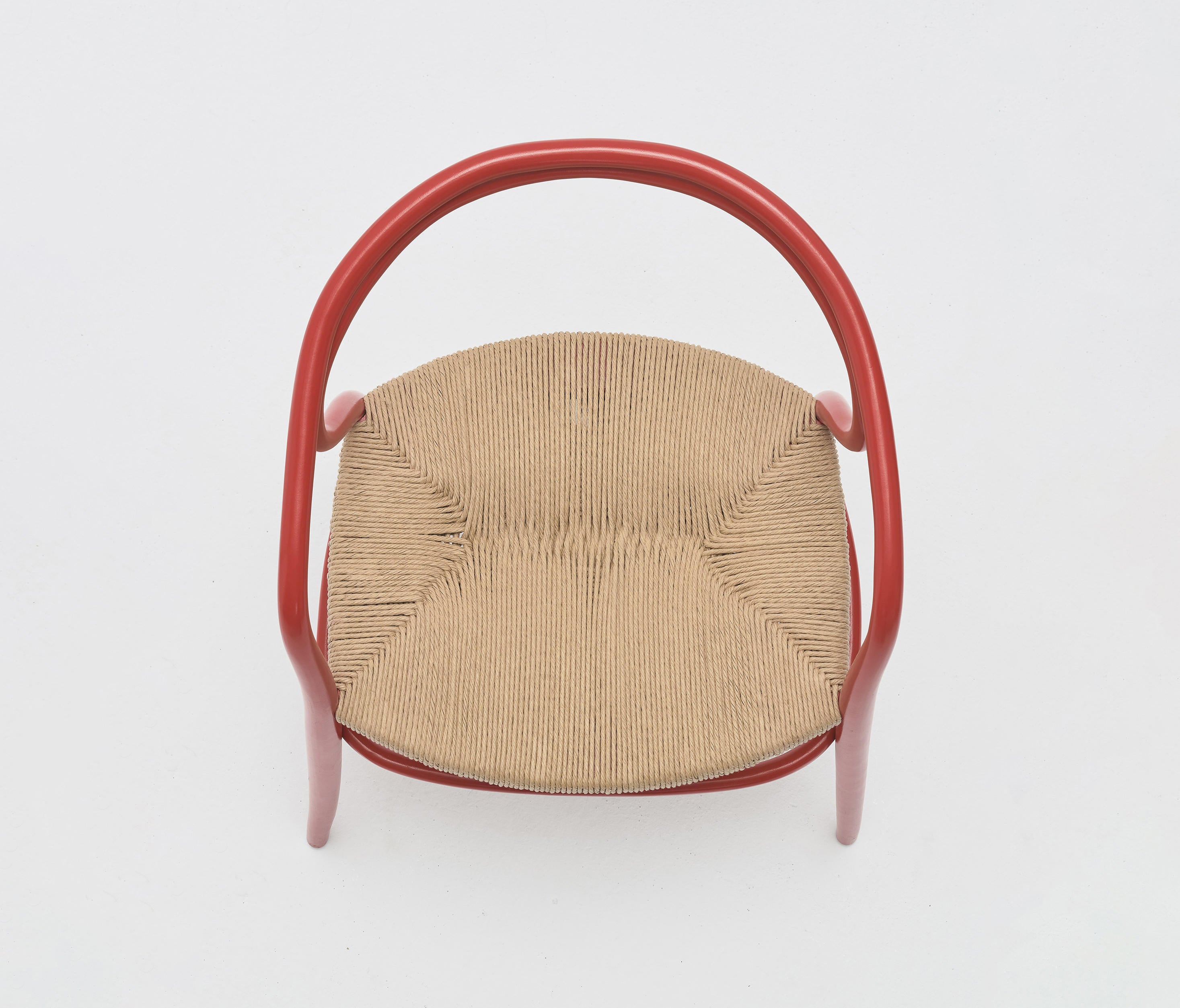 Nodo Corda B-1404 chair beech wood with a braided seat