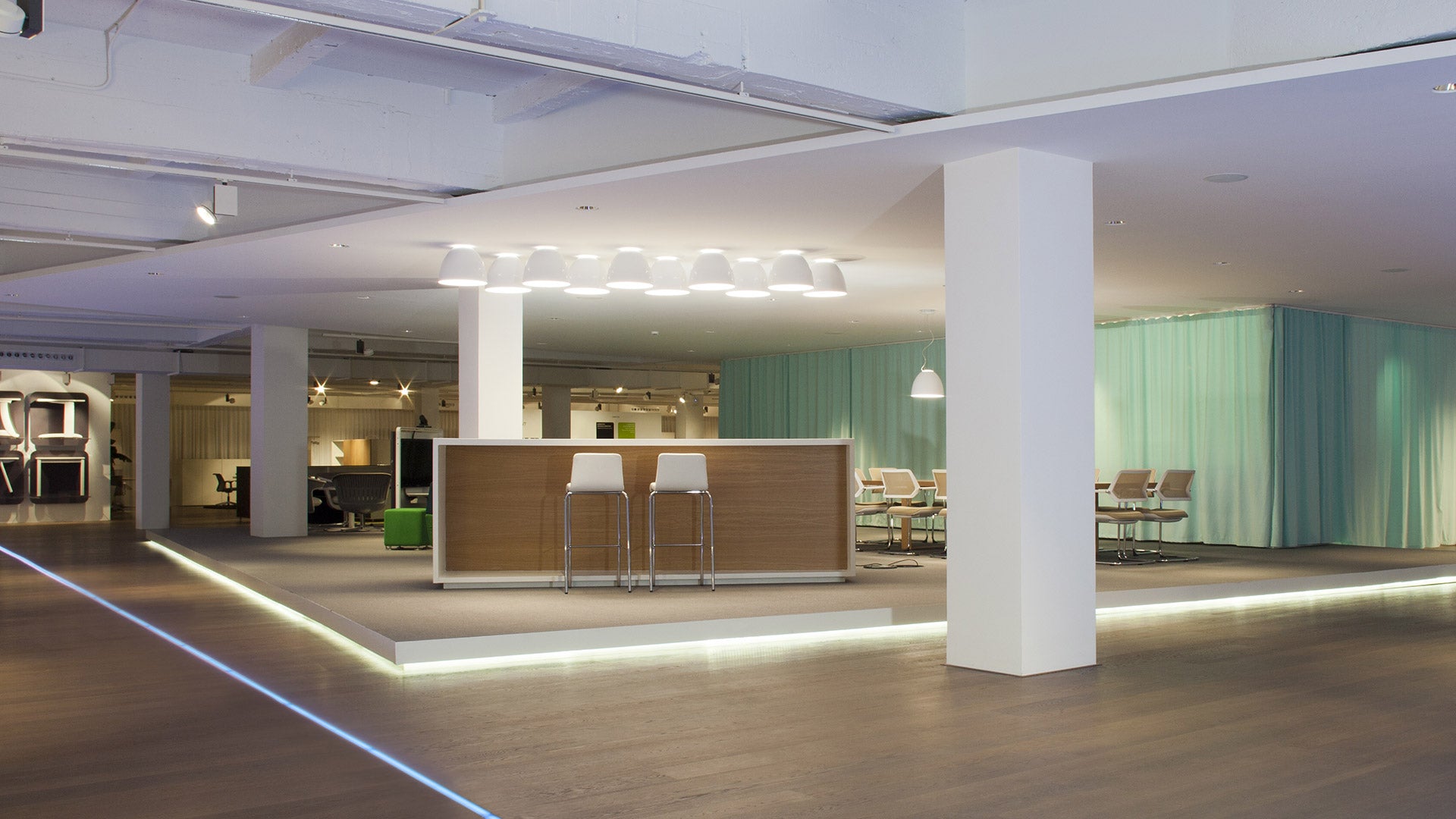 Deckenleuchte NUR anodisiertes Aluminium