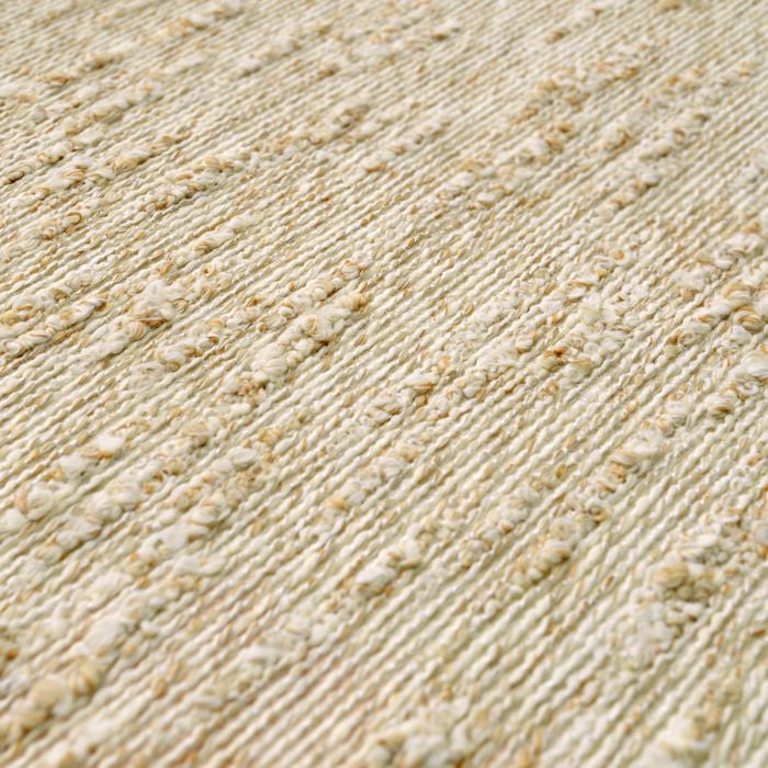 Sofa für den Außenbereich OMBRIA creme mit Holzgestell