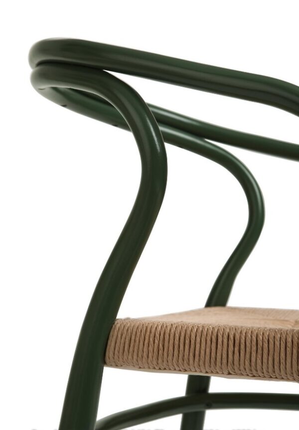 Nodo Corda B-1404 chair beech wood with a braided seat
