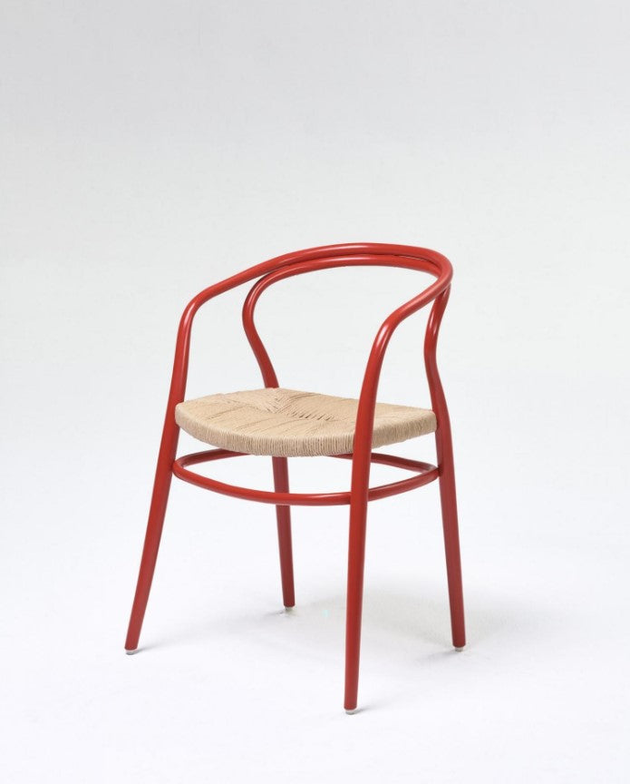 Nodo Corda B-1404 chair beech wood with a braided seat