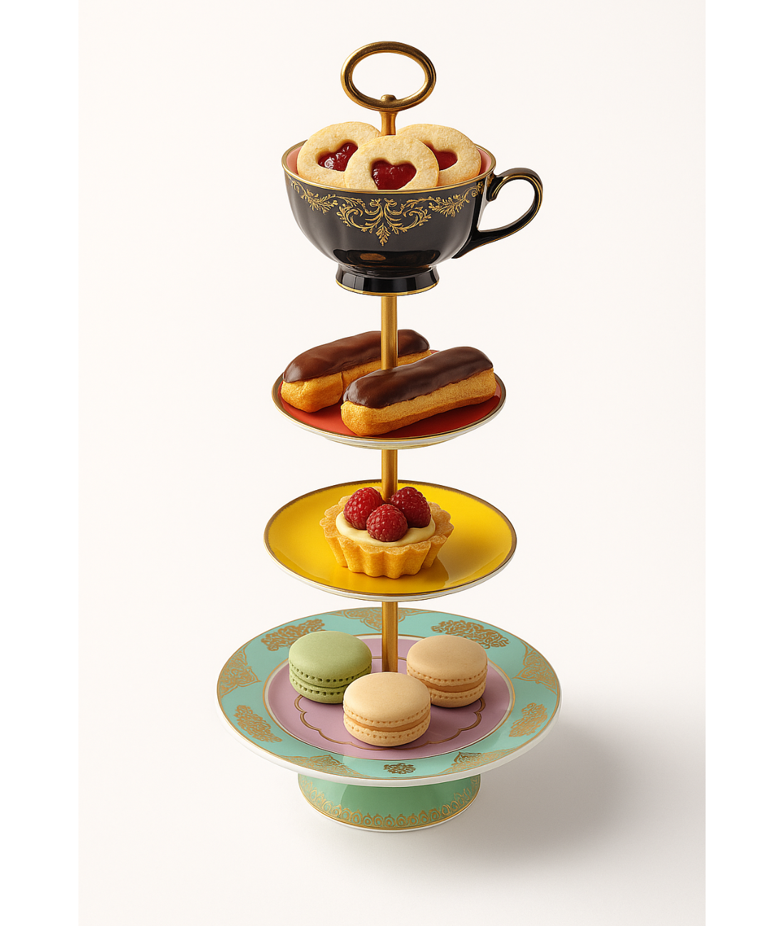 Patera GRANDPA HIGH TEA SET colorful porcelain