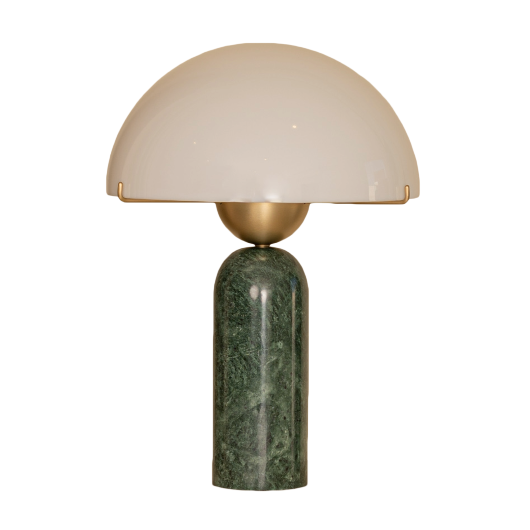 PEONO Table Lamp Green Marble