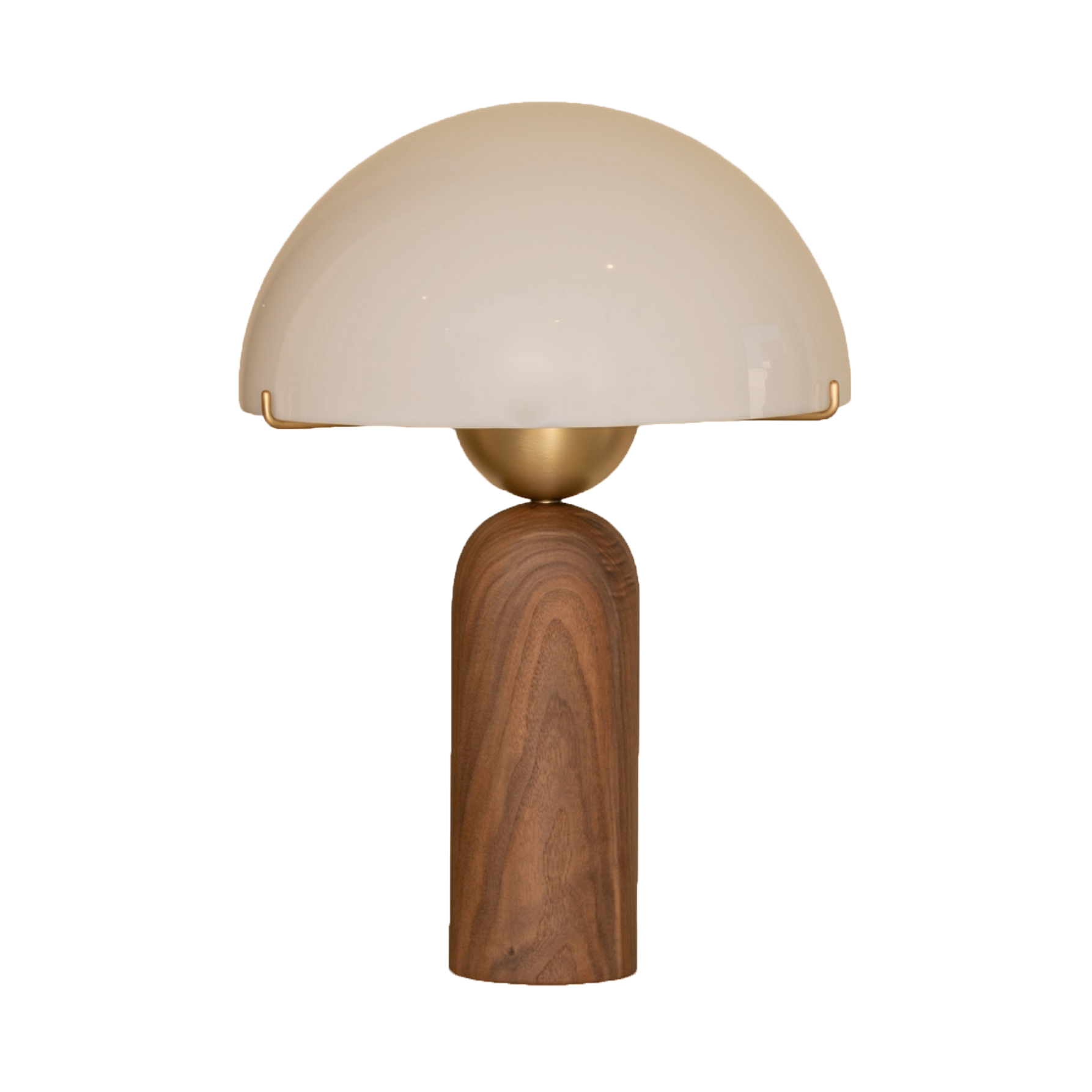 PEONO Walnut Wood Table Lamp