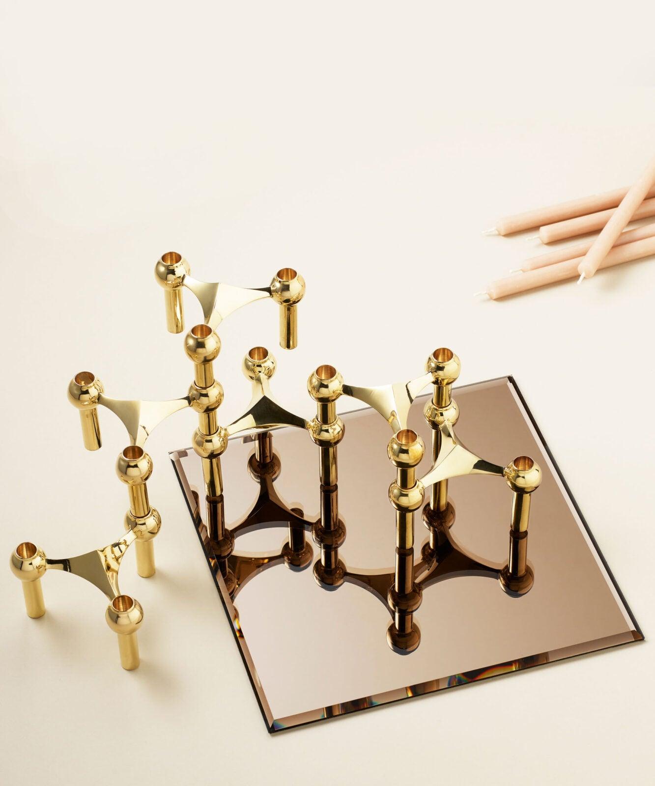 Podstawa szklana STOFF NAGEL przydymiony brąz Stoff Nagel    Eye on Design