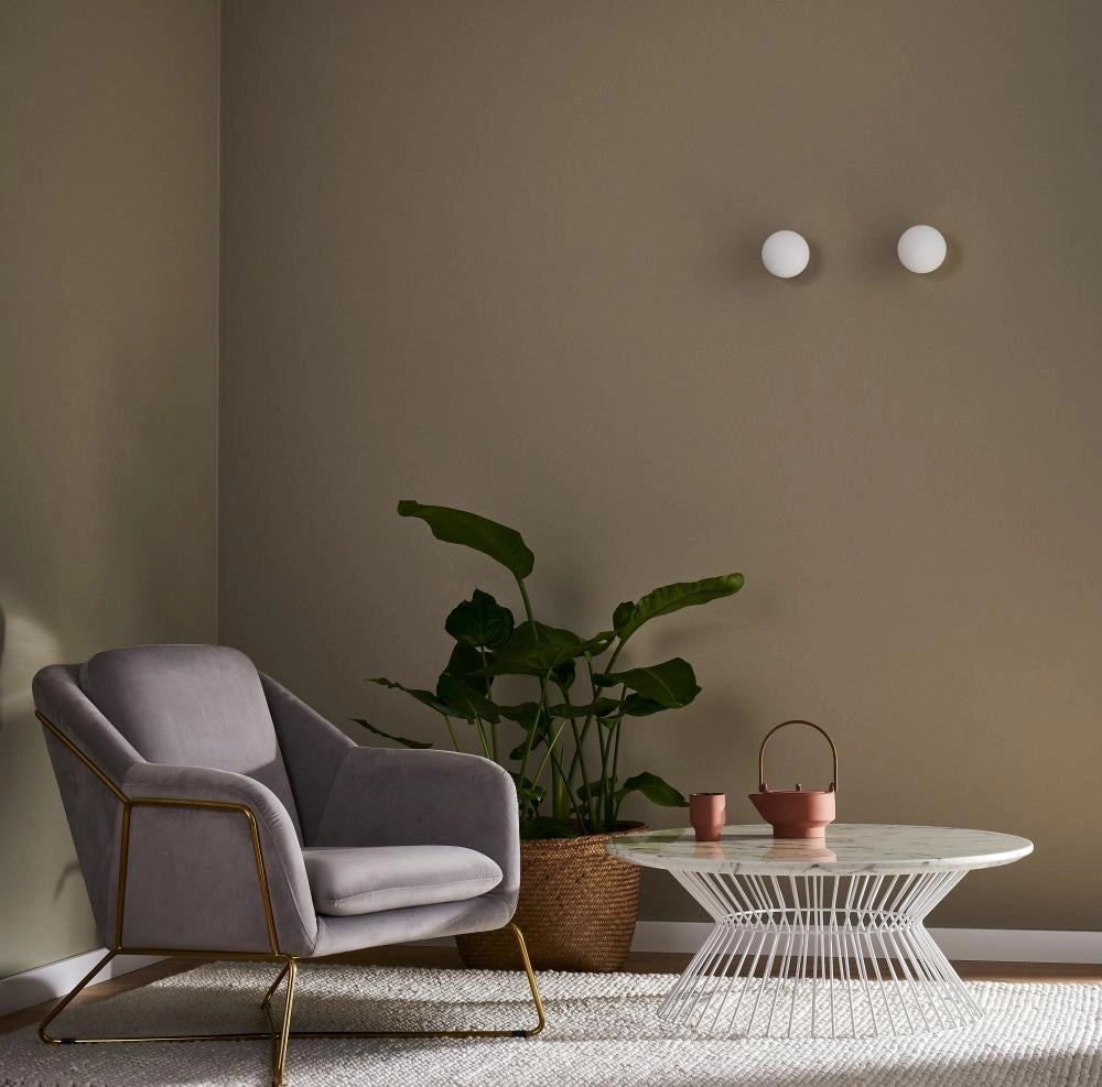 Wandleuchte ASTRA chrom mit weißem Schirm