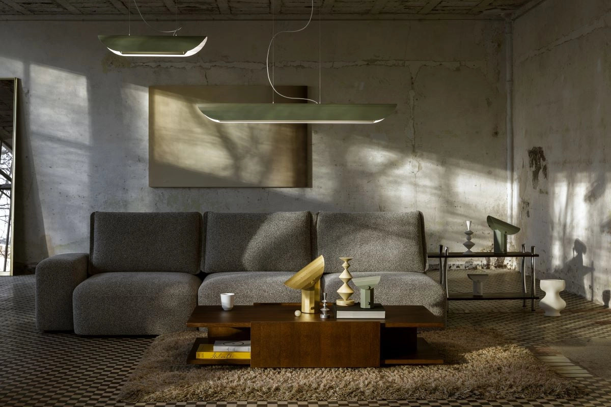 Tischlampe APOLIN salbeigrün