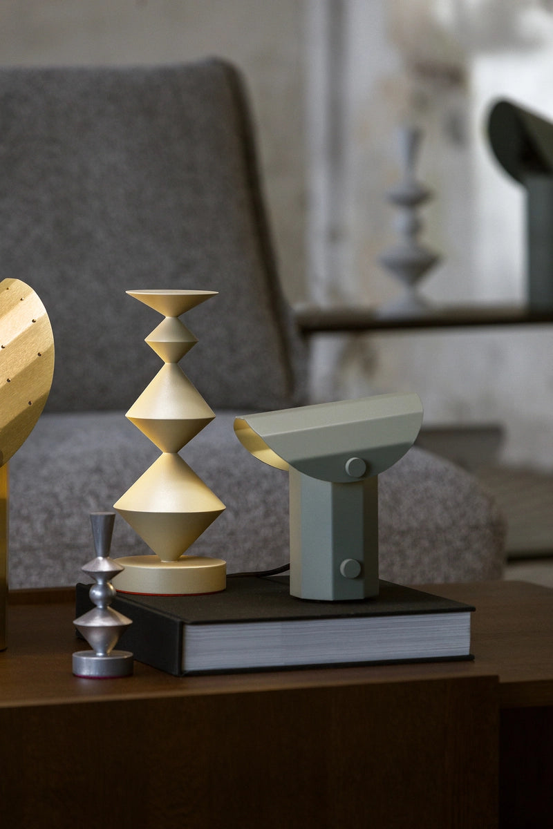 Tischlampe APOLIN salbeigrün