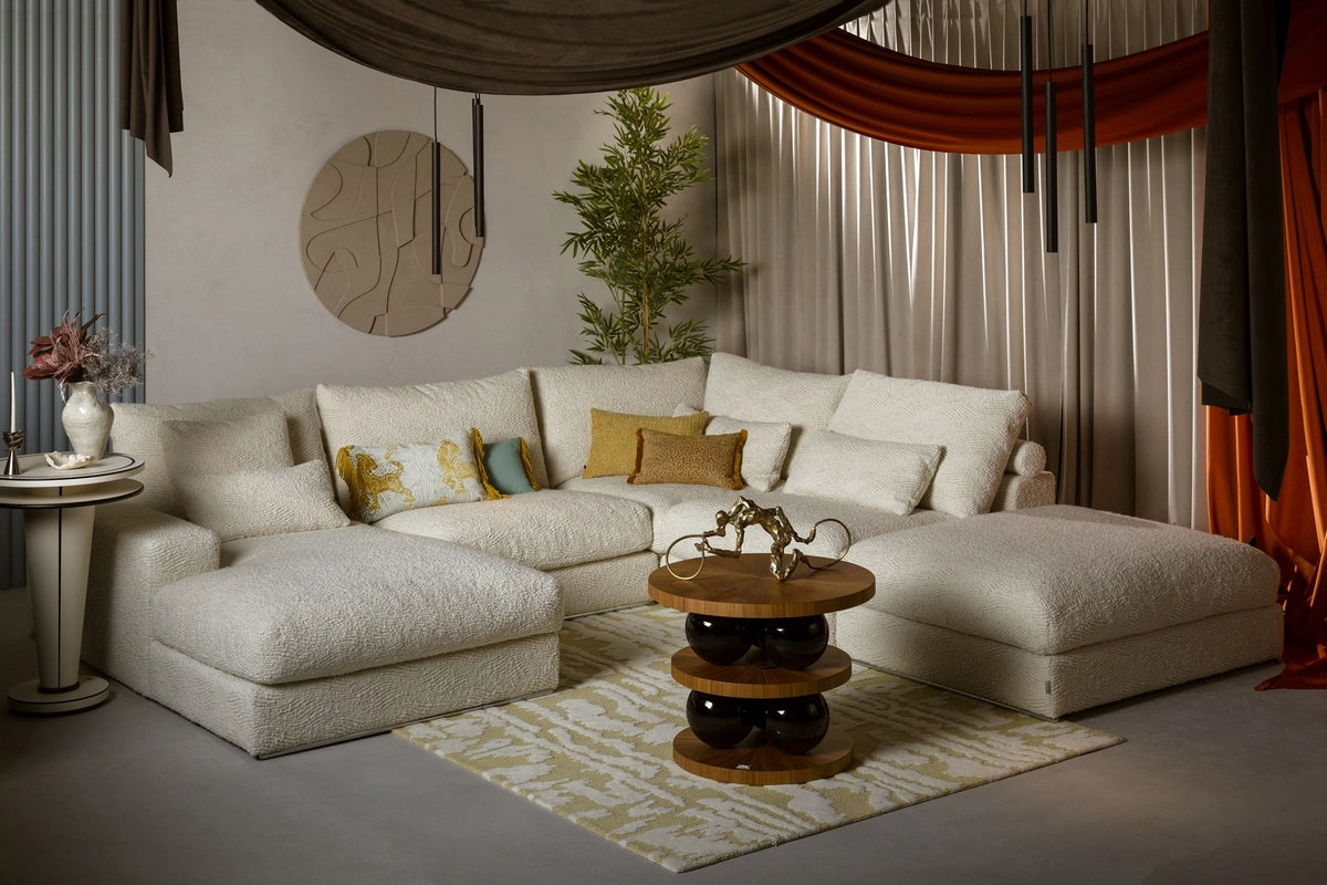 Pendelleuchte ROLL 8 weiß