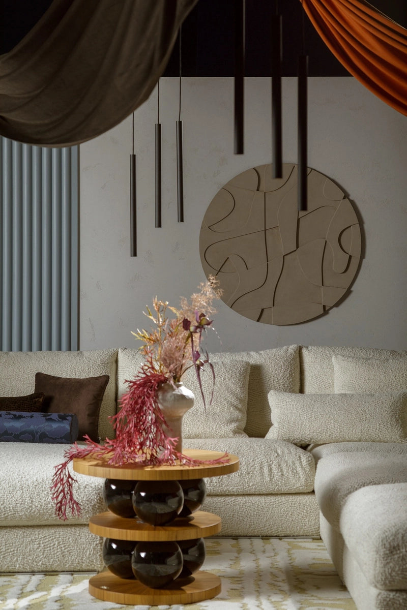 Pendelleuchte ROLL schwarz