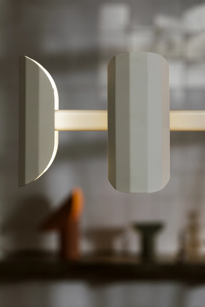 Mehrarmige Pendelleuchte APOLIN weiß