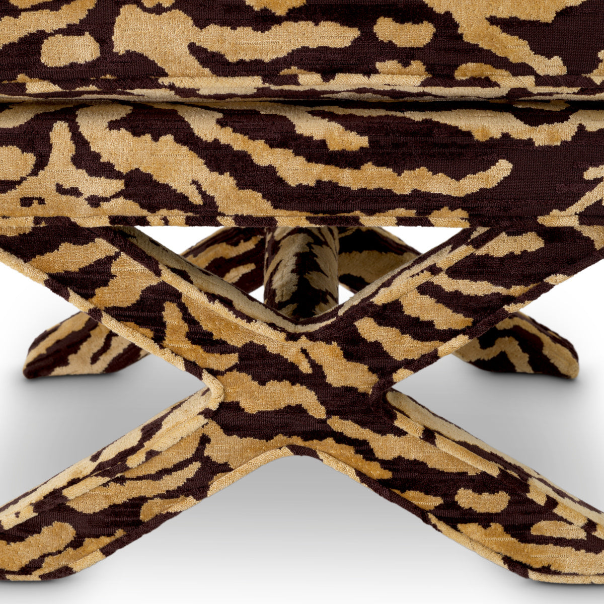 CORDOBA Brown Tiger Stool