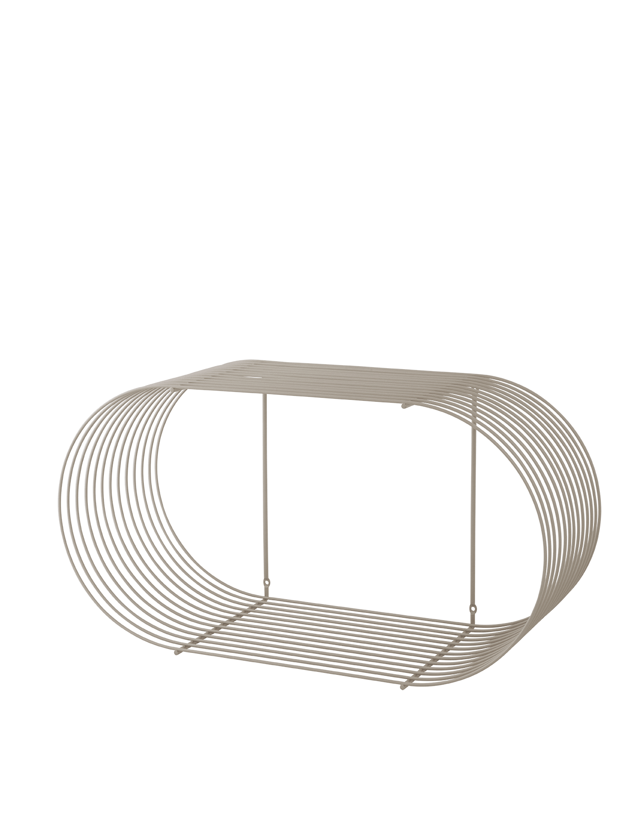 Półka ścienna CURVA taupe – AYTM