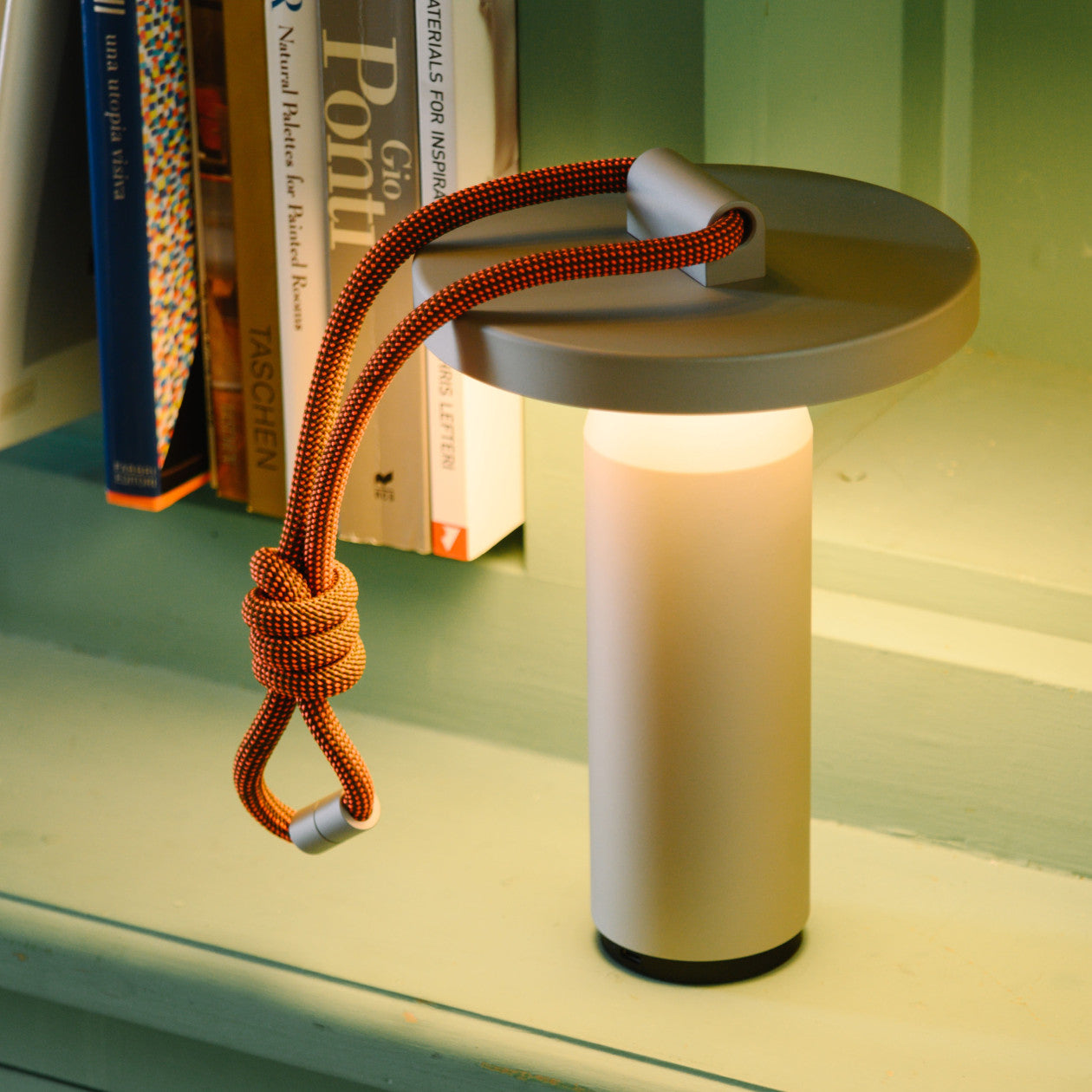QUASAR Portable Lamp Gray