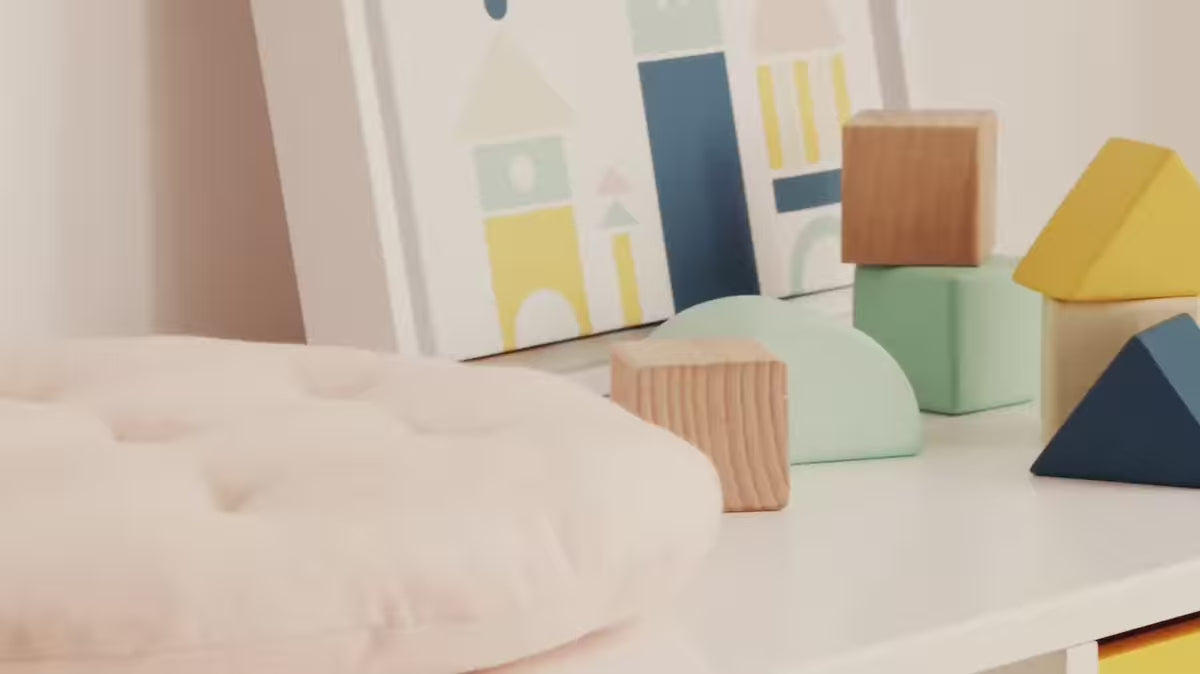 NUNILA White Children's Storage Furniture