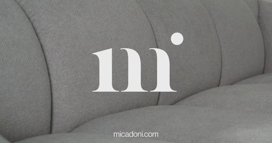 Left-facing 4-seater corner sofa DIANA black