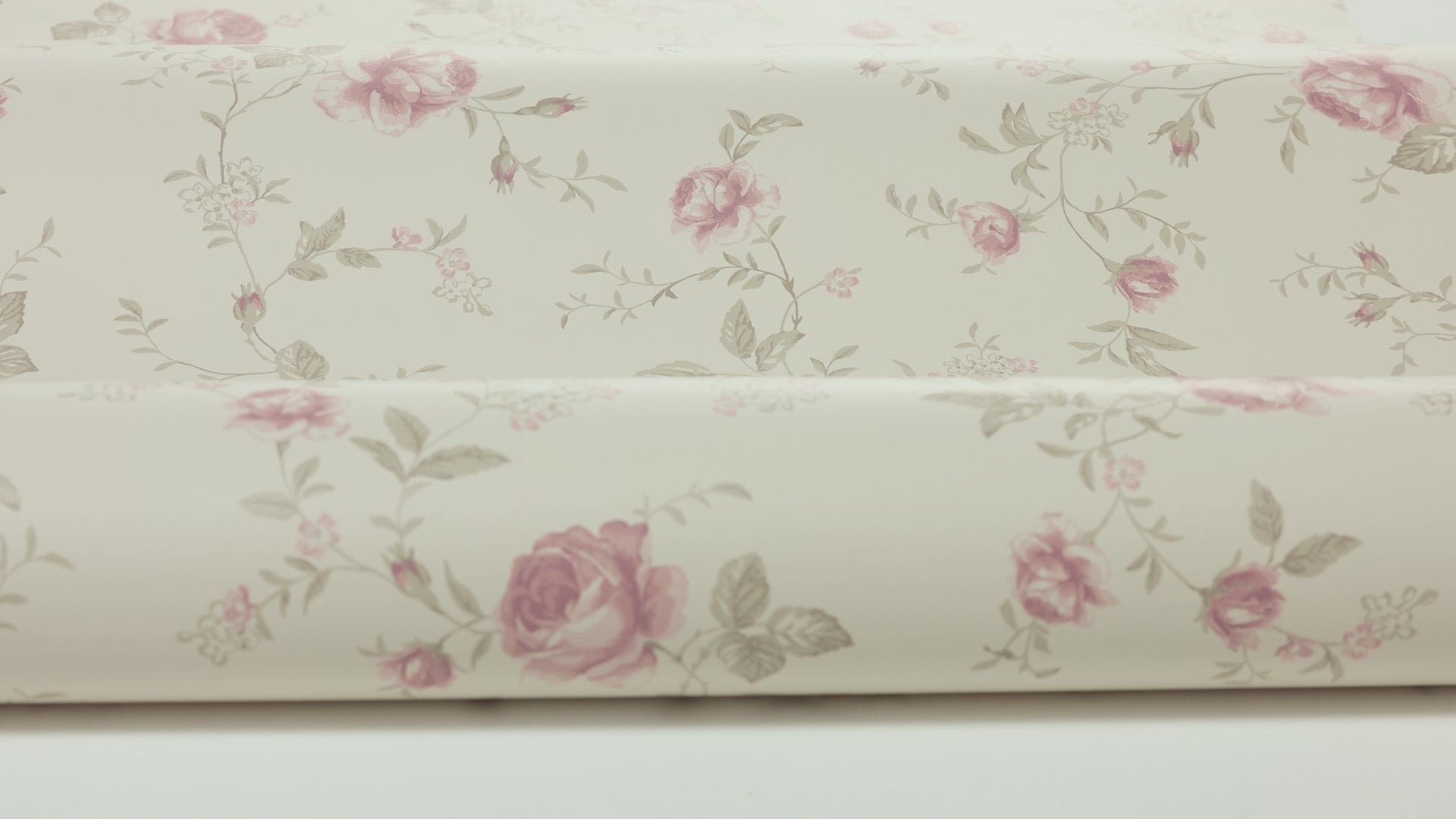 Tapeta z motywem roślinnym ROSE GARDEN beżowy – Boråstapeter