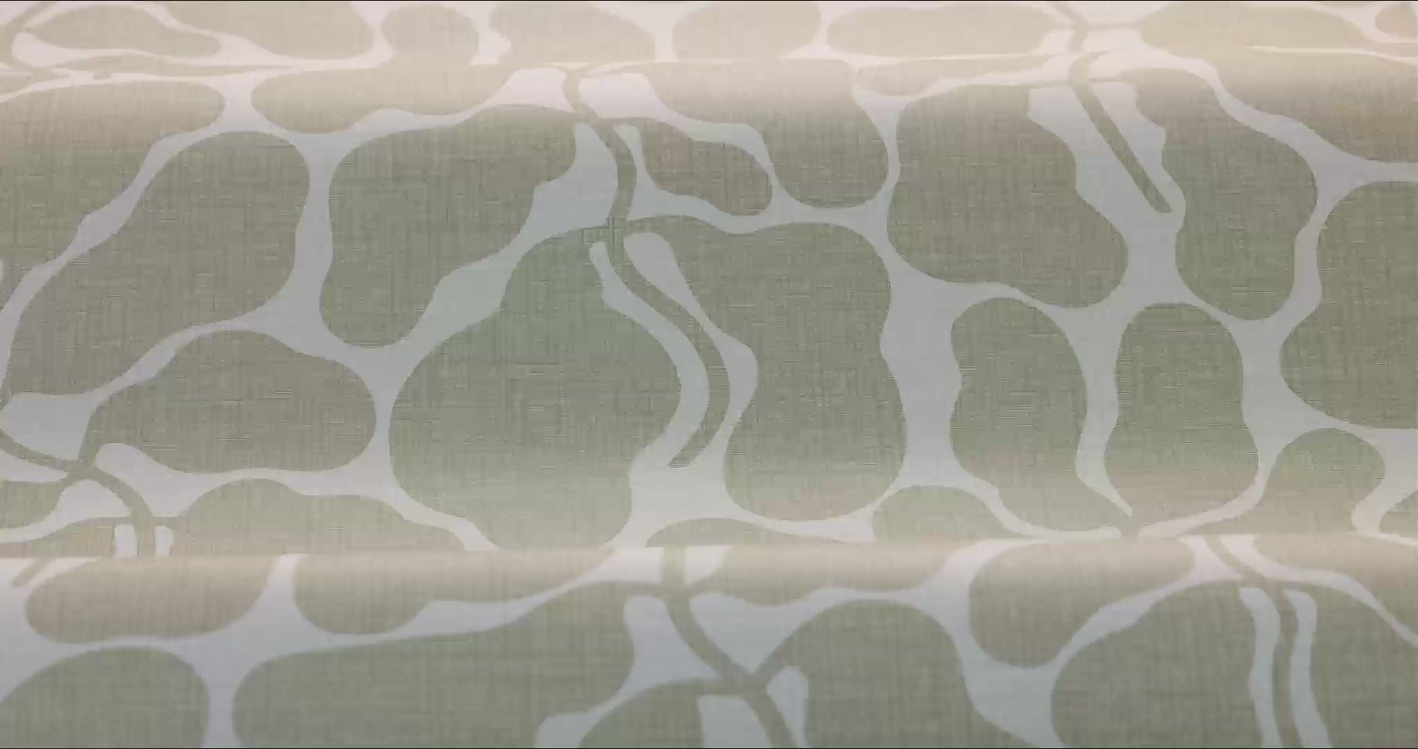 Vlies-Tapete mit pflanzlichem Muster MY SECRET GARDEN beige mit Weiß