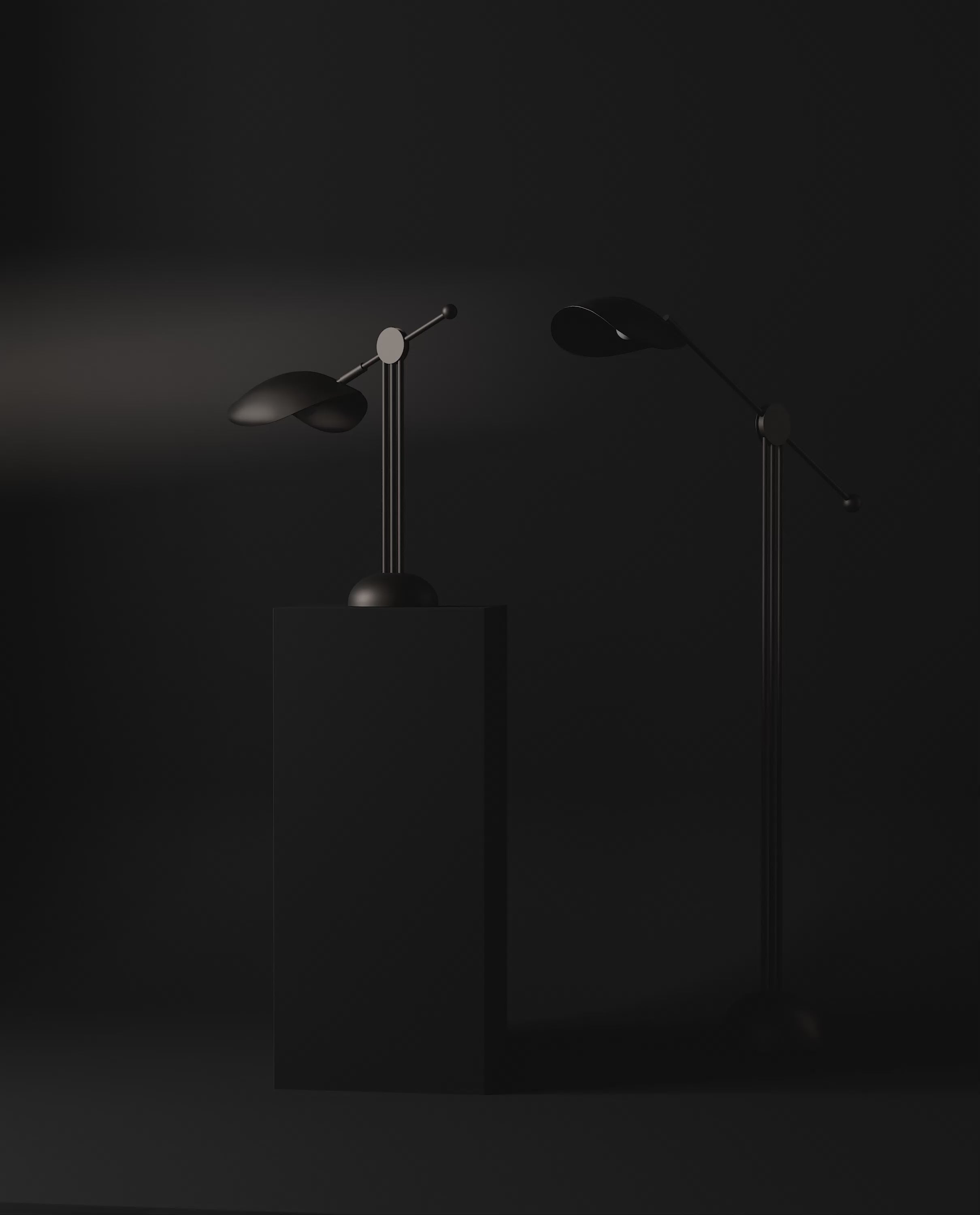 Lampa biurkowa STINGRAY brązowy – 101 Copenhagen