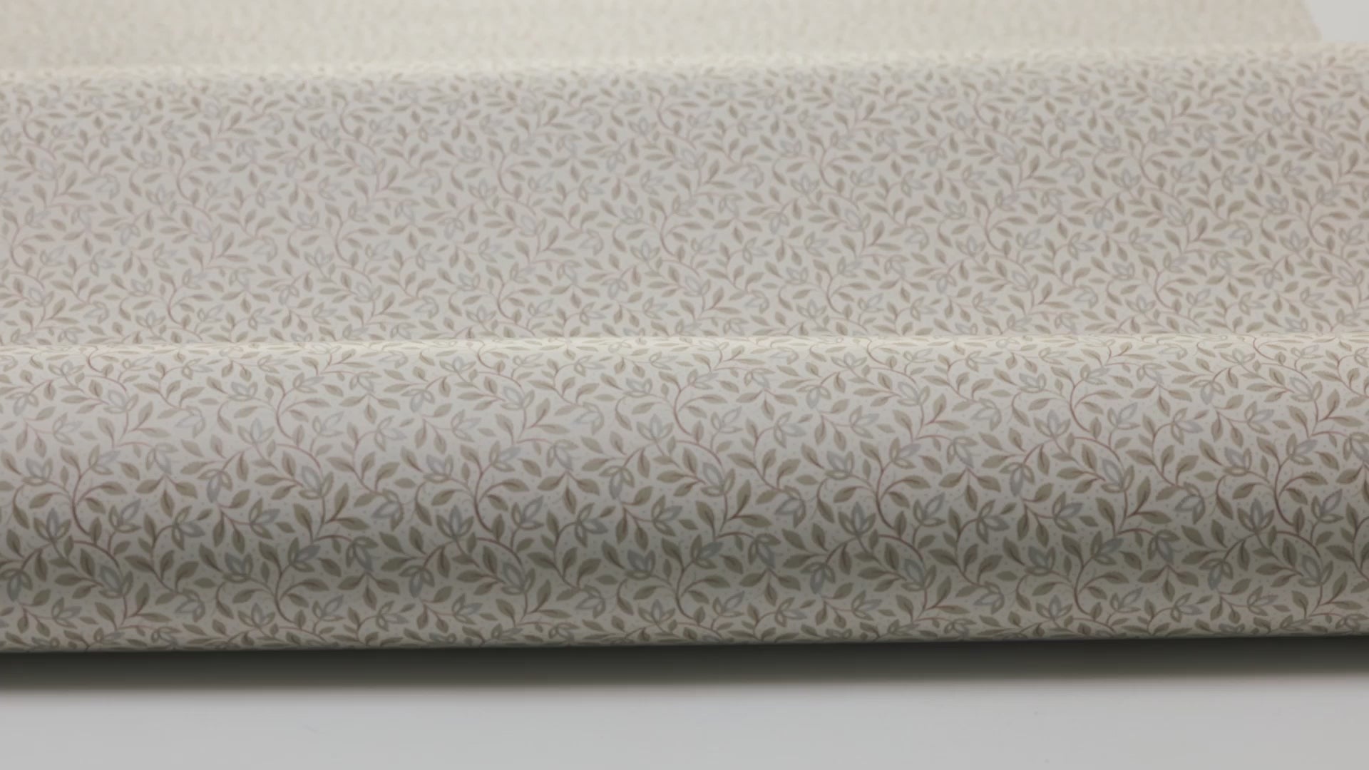 Tapete mit Pflanzenmotiv IDA beige mit Weiß