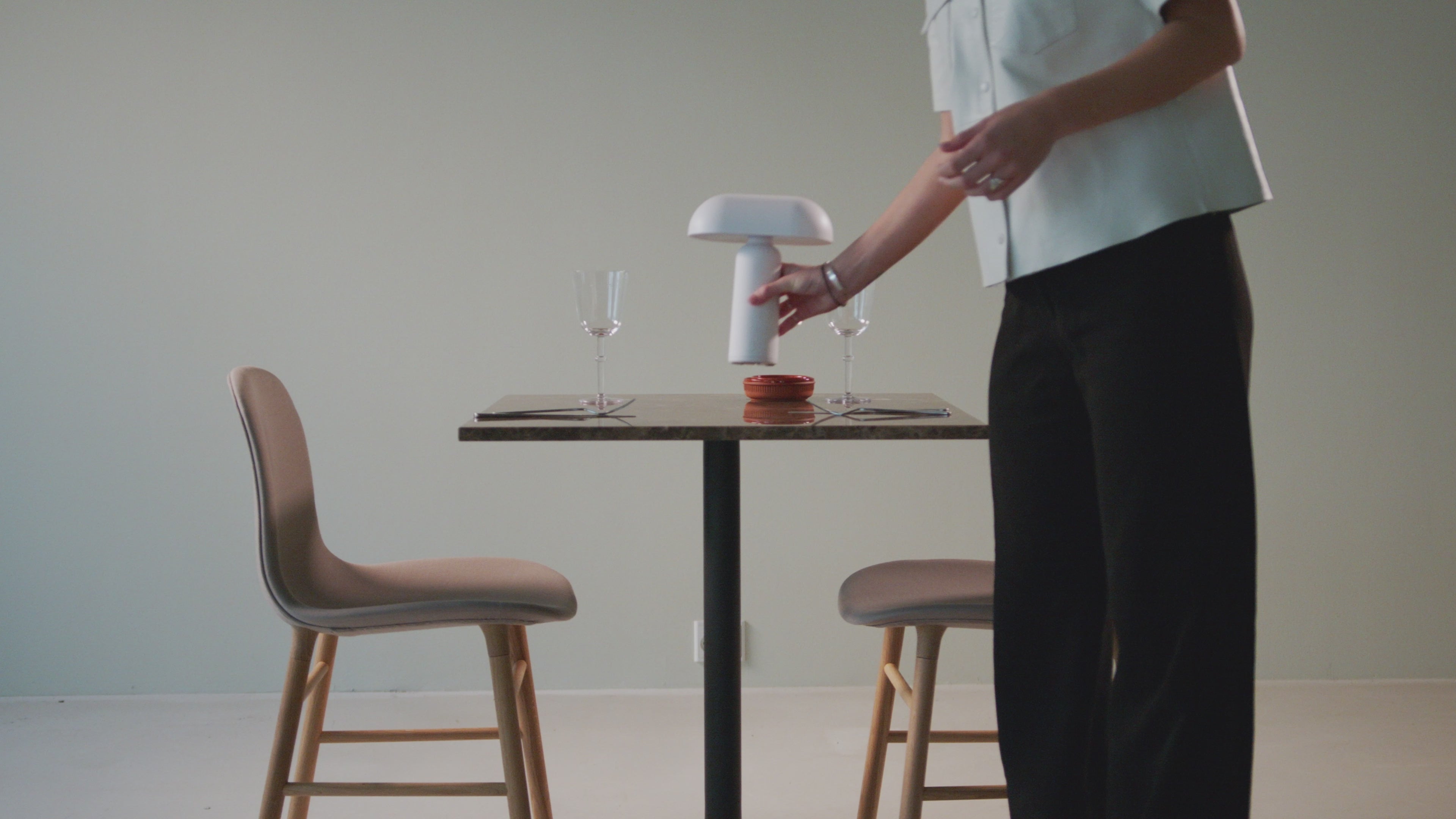 PORTA portable lamp white