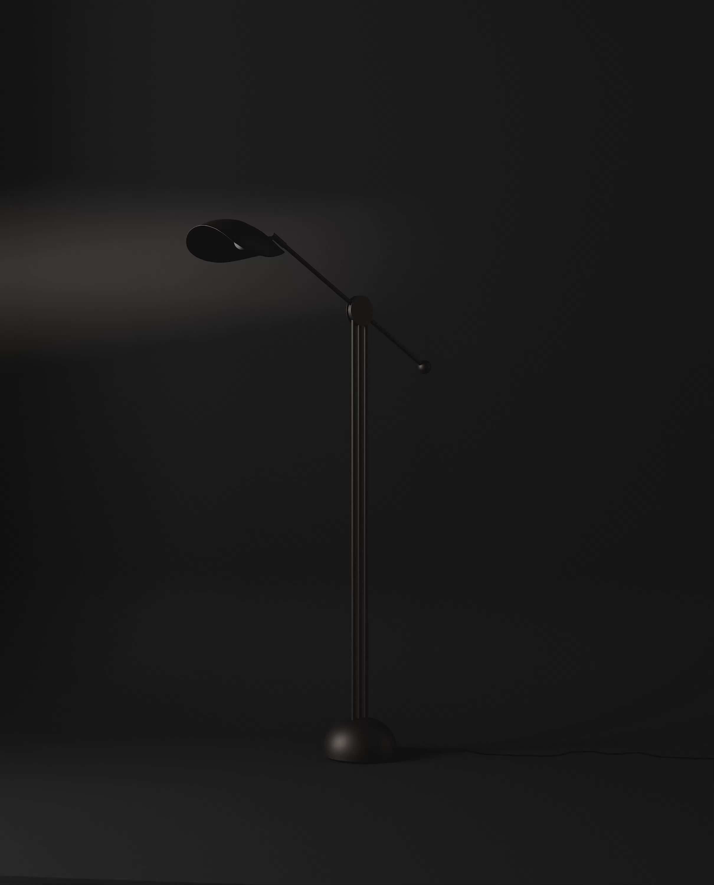 Lampa podłogowa do czytania STINGRAY brązowy – 101 Copenhagen
