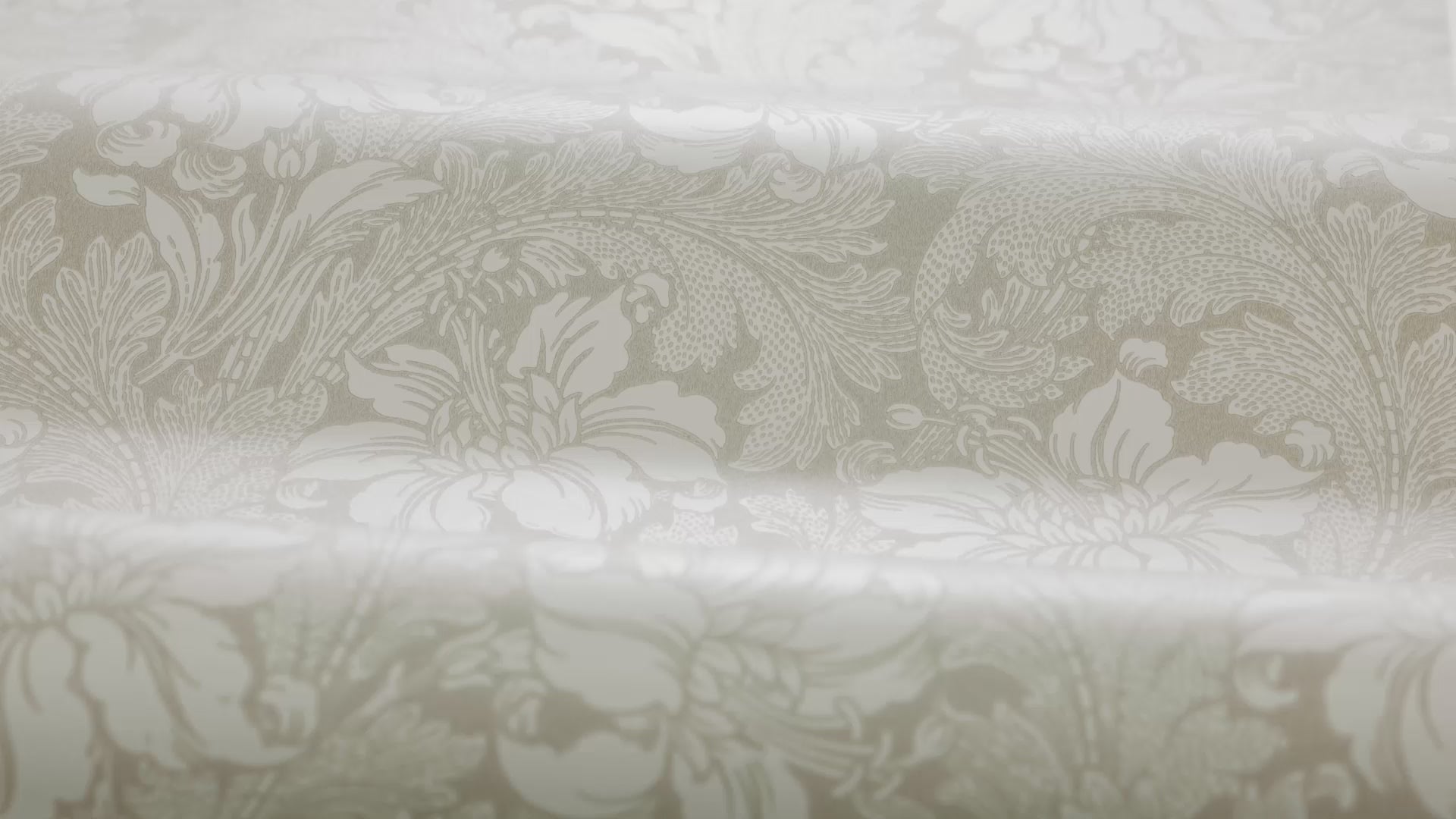 Vlies-Tapete mit Pflanzenmuster ACANTHUS beige