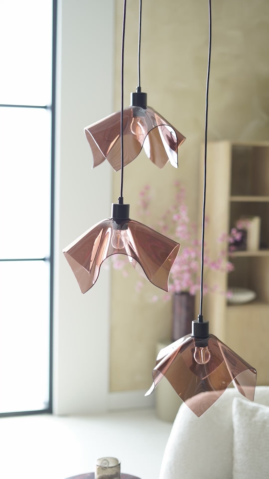 NIMS Pink Chandelier