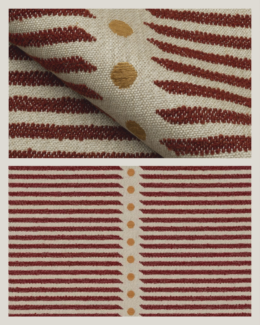 Bürostuhl 452 – MALLORCA beige und rot mit Metallbasis