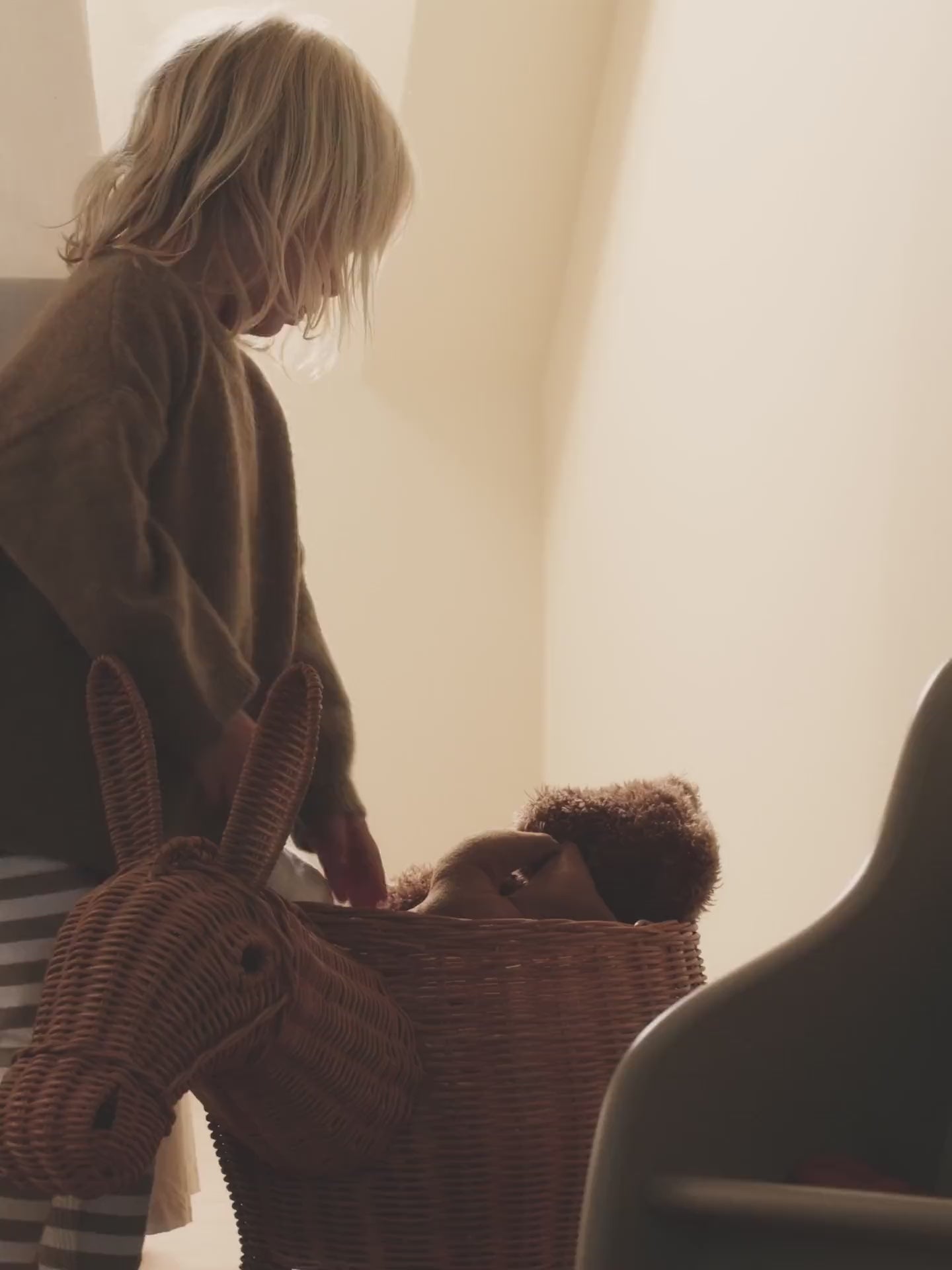 DONKEY rattan basket