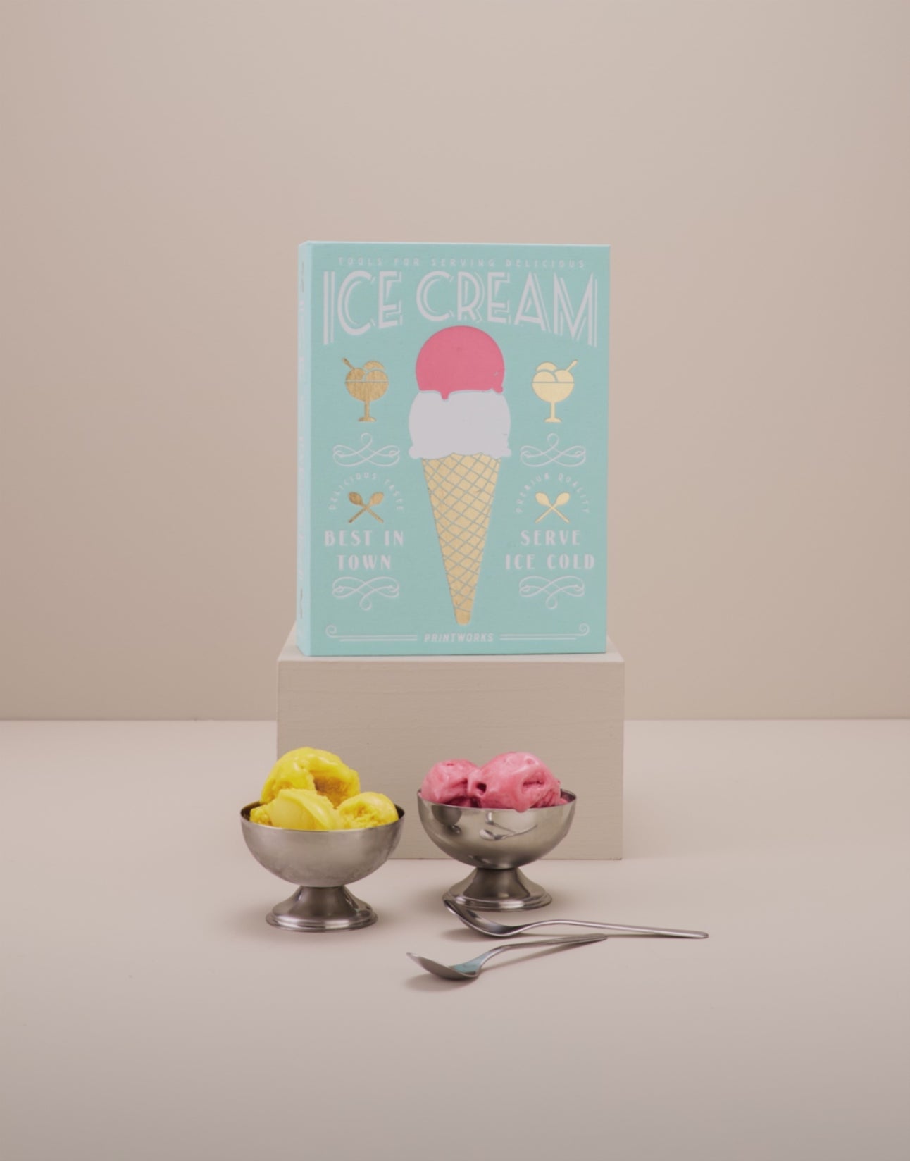 Servier-Set für Eis ICE CREAM TOOLS mintgrün