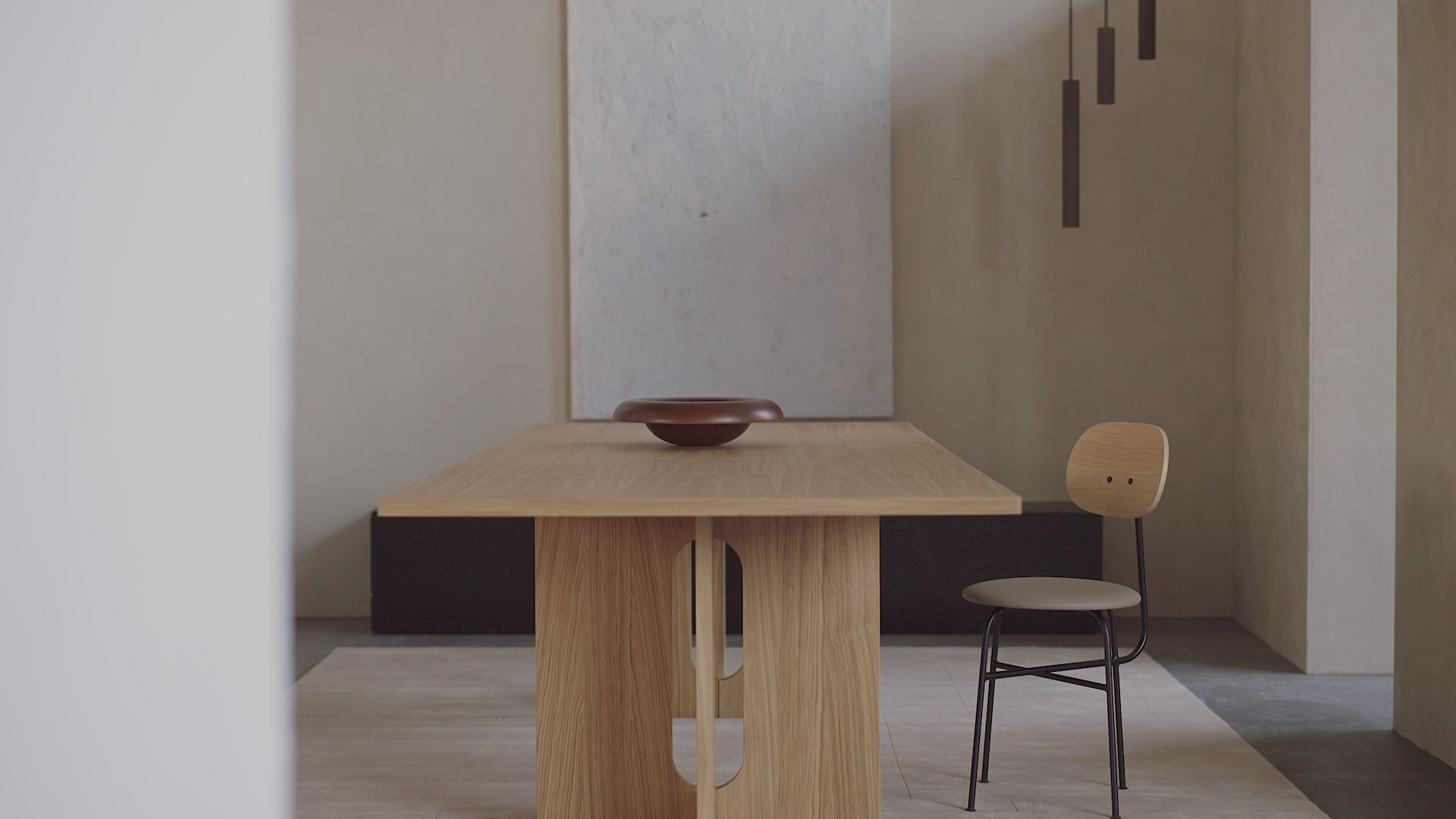 Hocker AFTEROOM PLUS dunkles Eichenfurnier