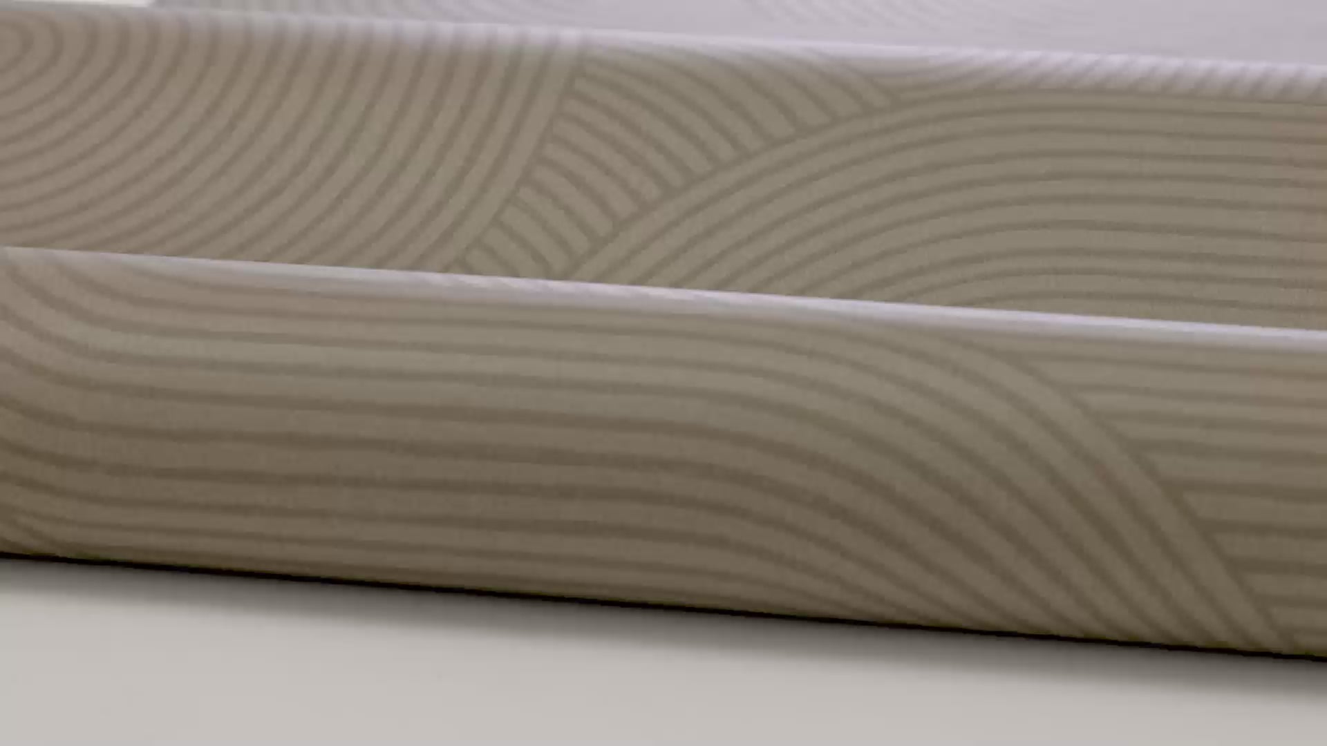 Vlies-Tapete mit geometrischem Muster ZEN in Braun